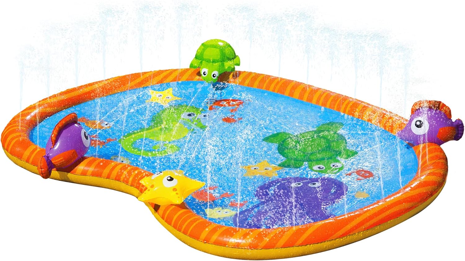 58-inch Sprinkle Friends Play Mat, Water Mat
