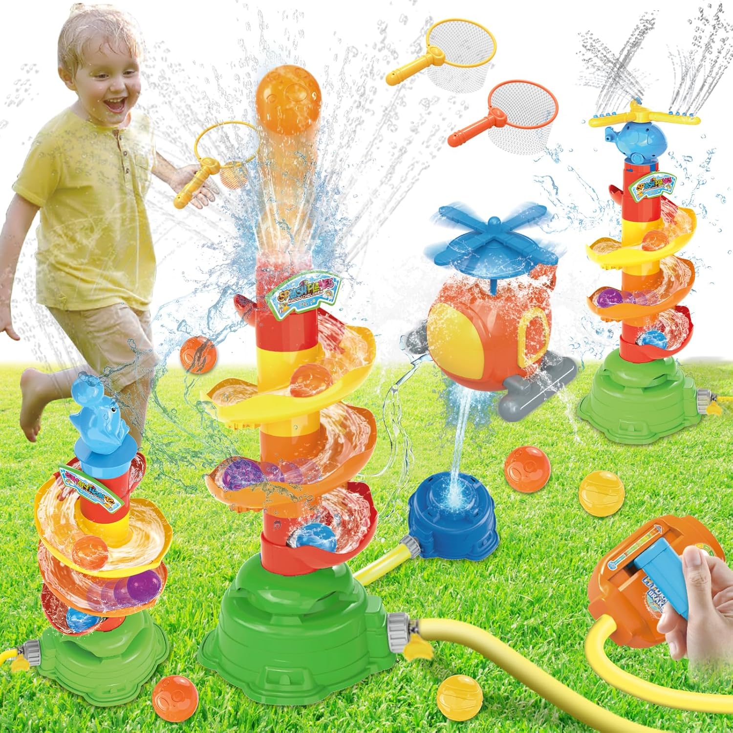 Water Sprinkler for Kids Yard
