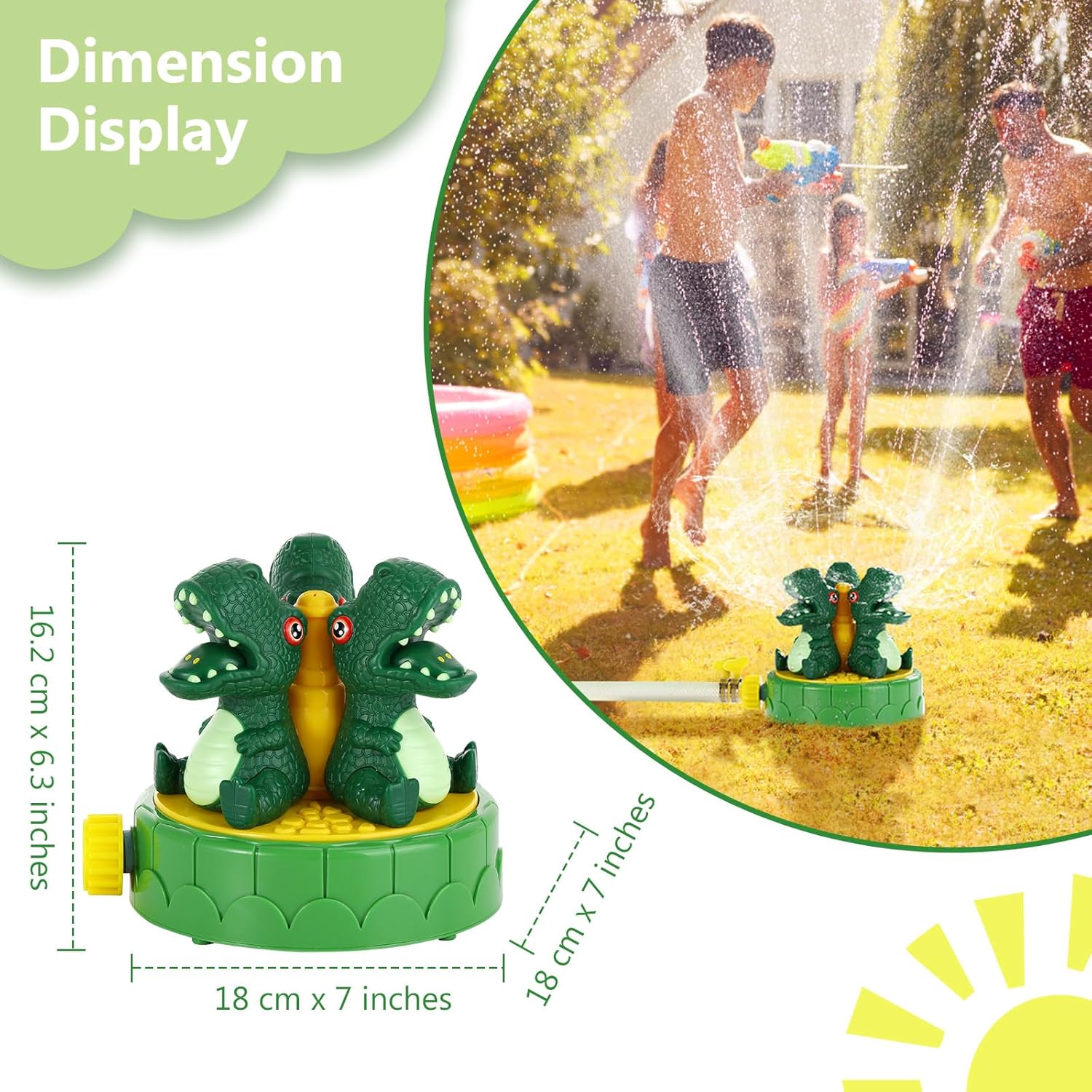 Kids Dinosaur Sprinkler