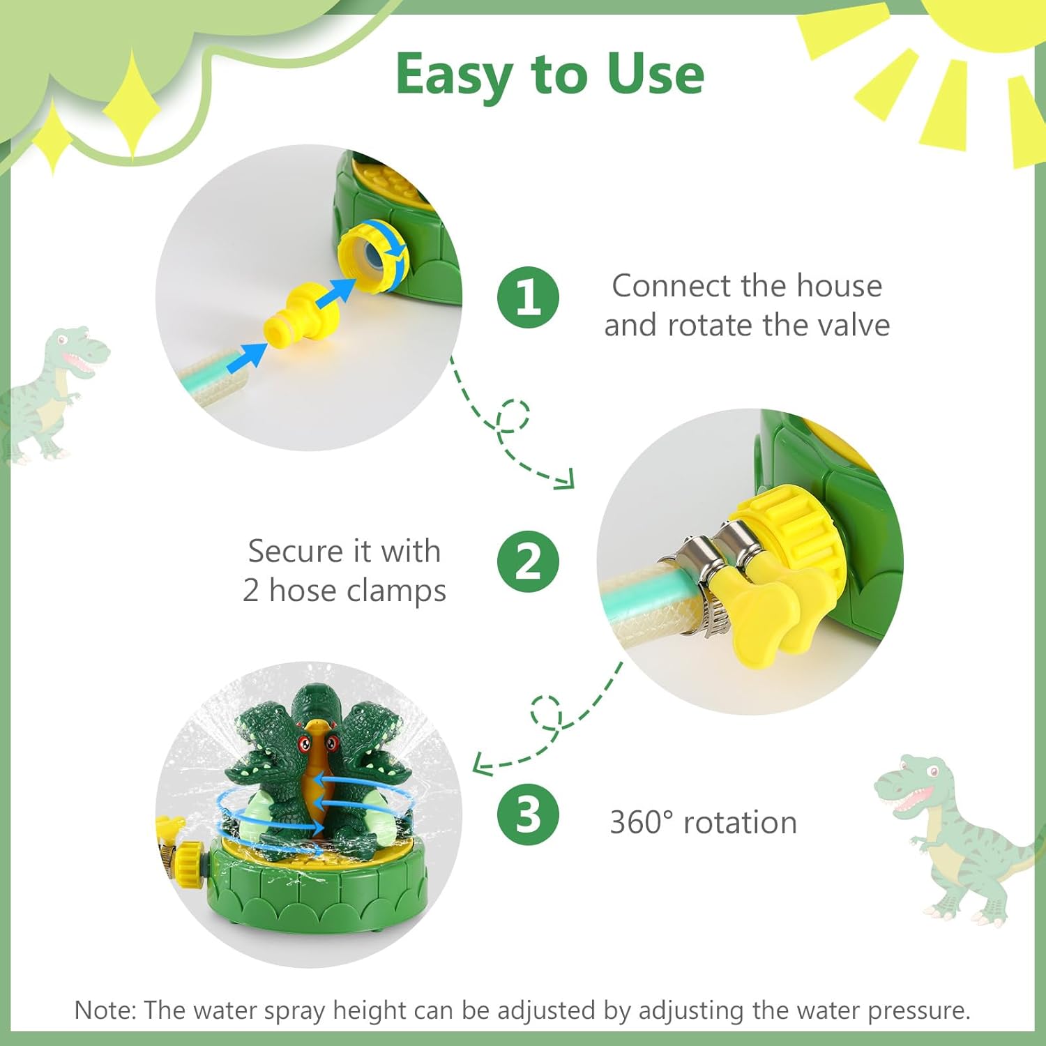 Kids Dinosaur Sprinkler