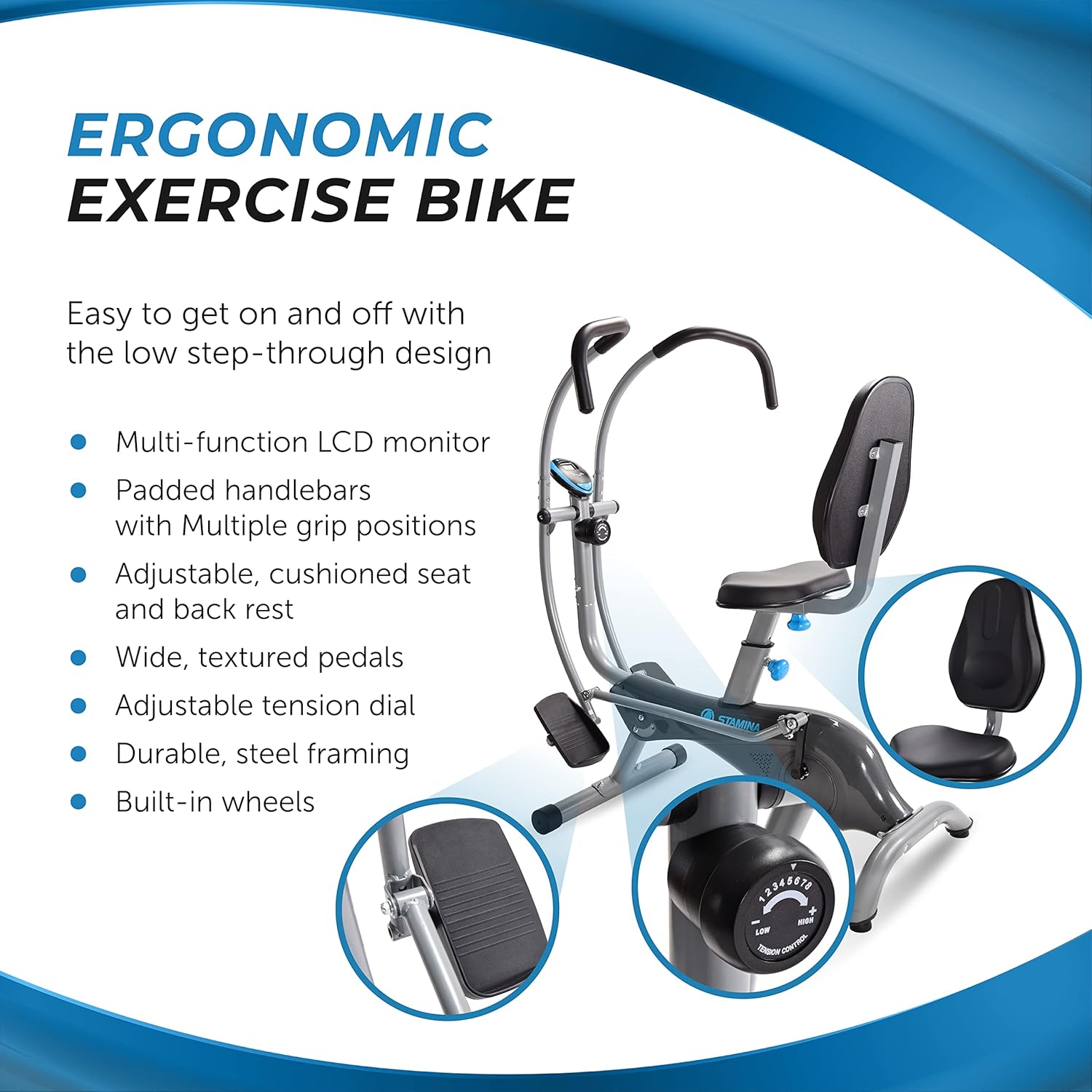 Products Folding Stepper with Monitor