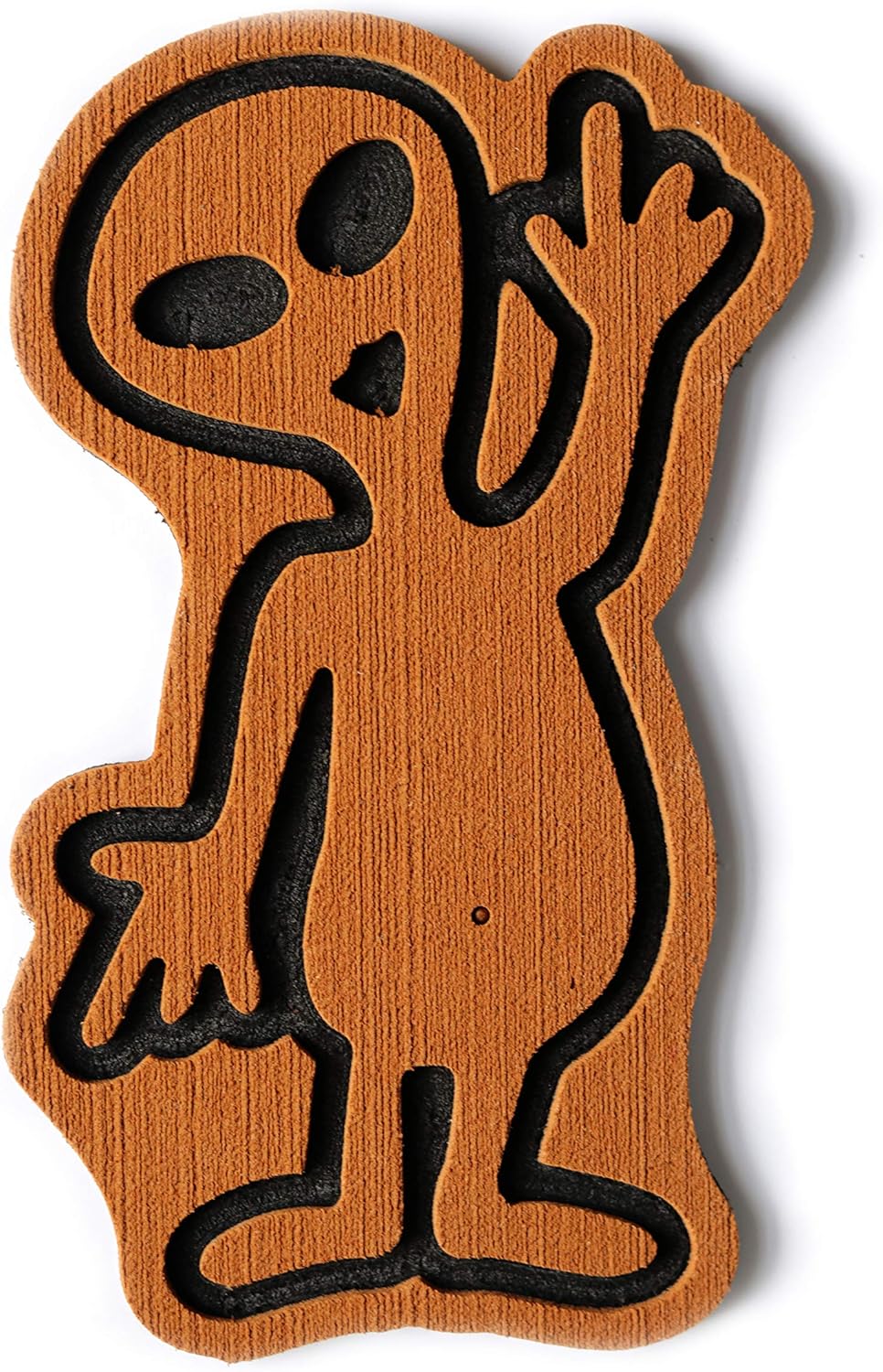 Toejamr Snowboard Stomp Pad - Alien - Brown