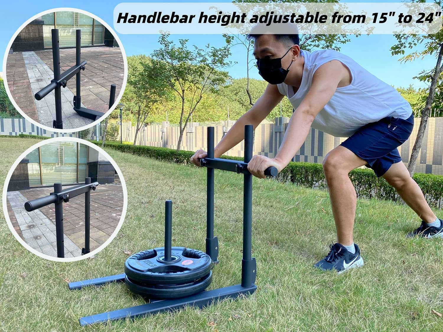 Weight Sled for Push-Pull Workouts
