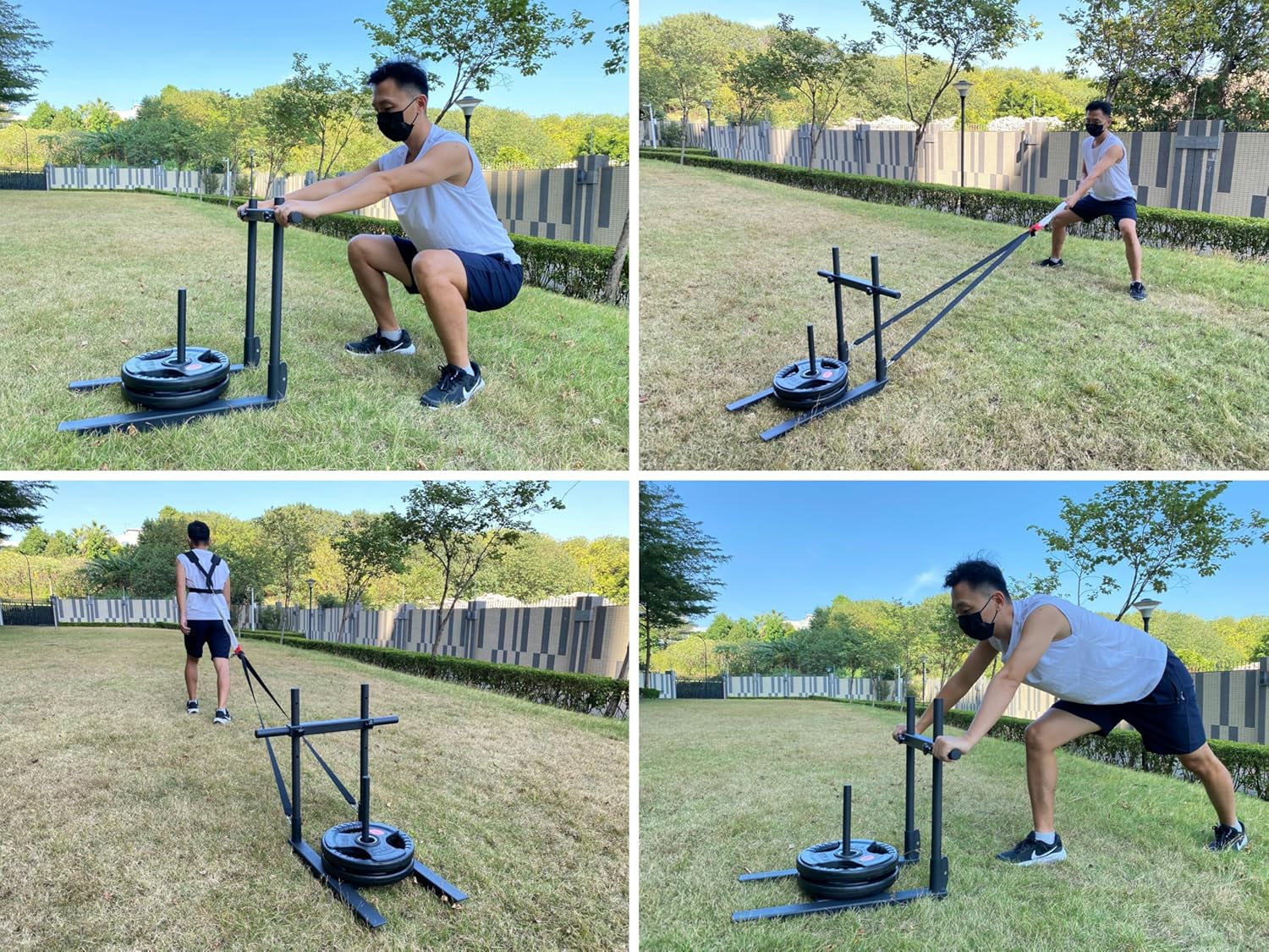 Weight Sled for Push-Pull Workouts