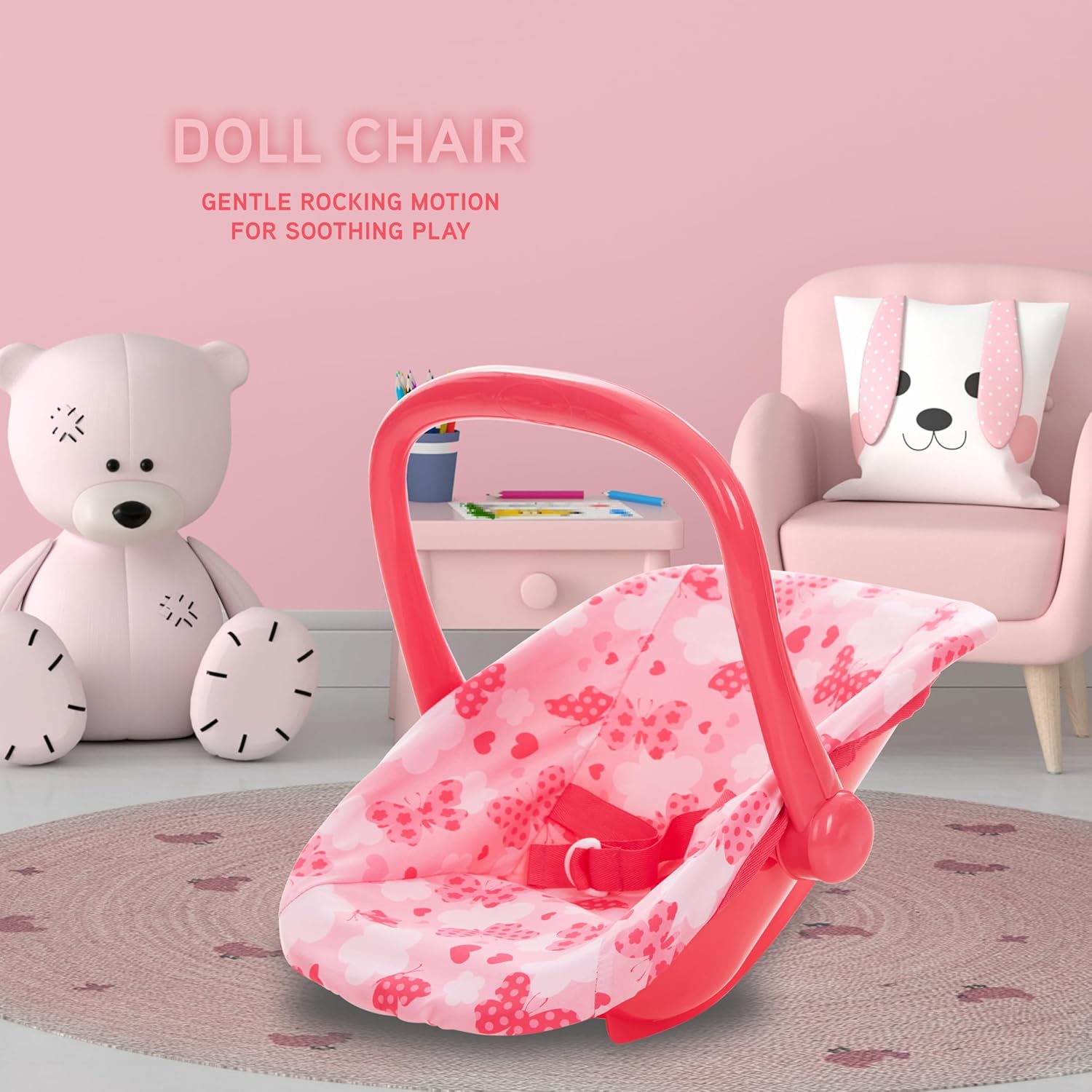 Dolls To Play - Baby Pushchair Set