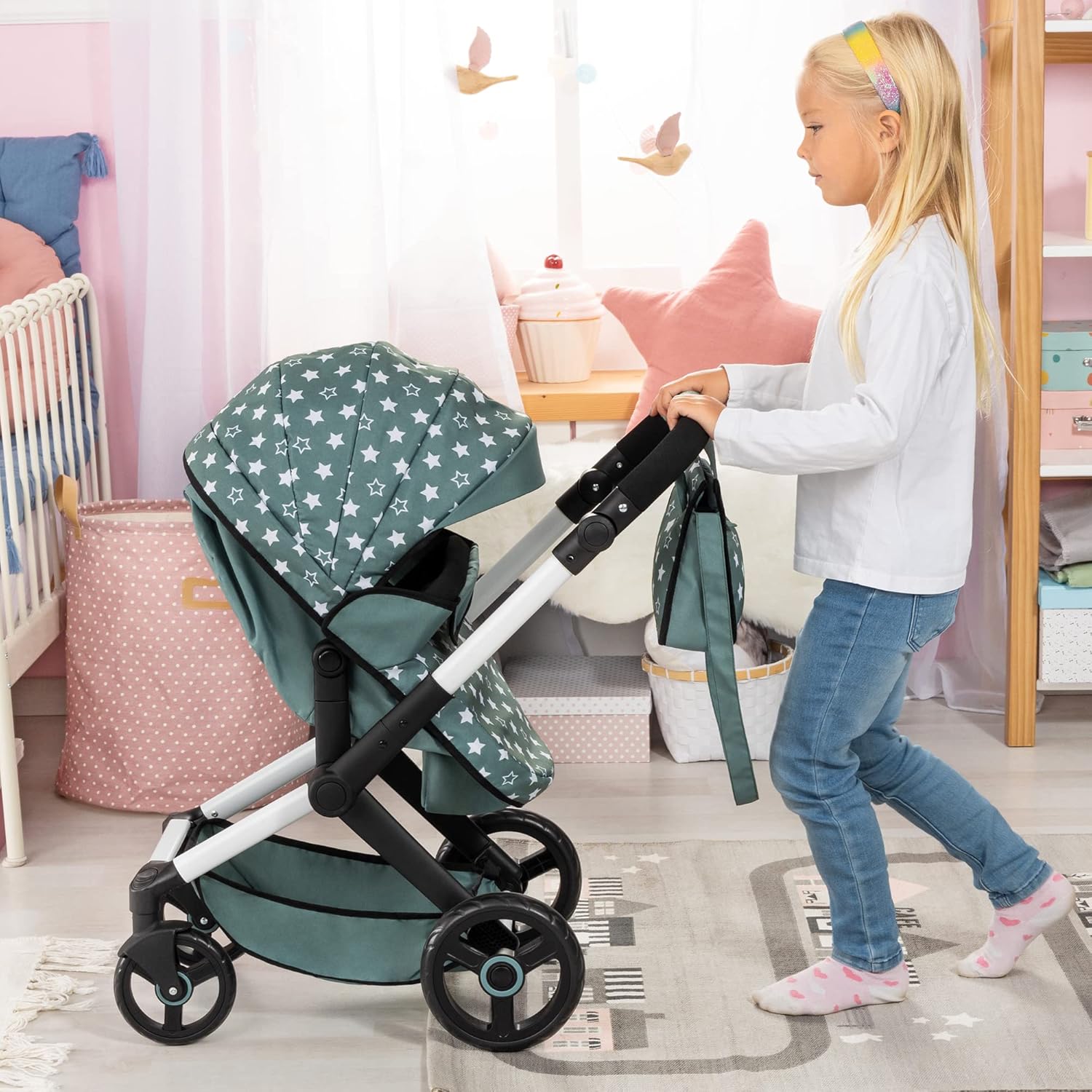 Bayer Design Dolls: Pram Xeo