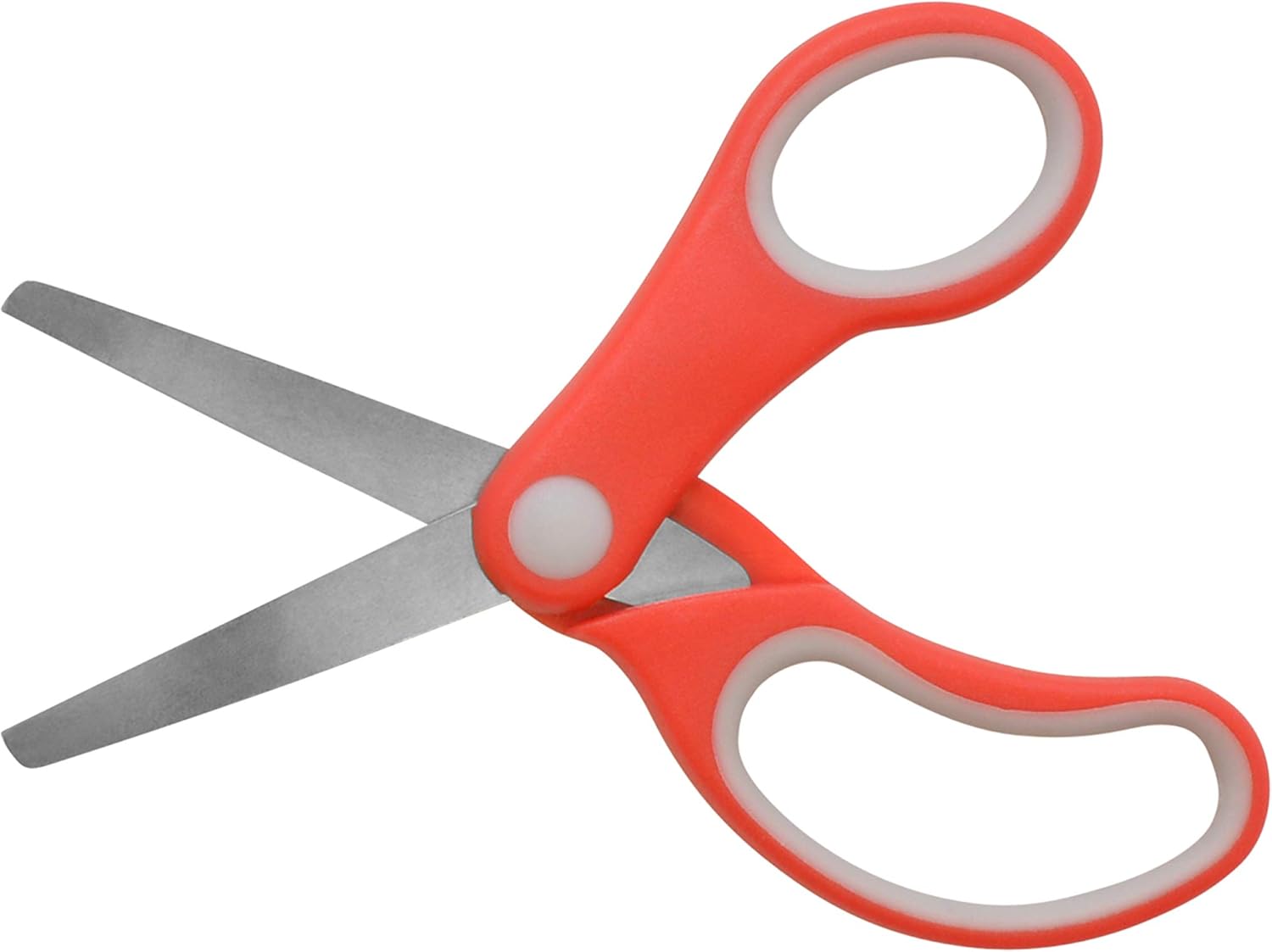 30 Pack 5"Blunt Tip Handed Scissors, Ages 4-8