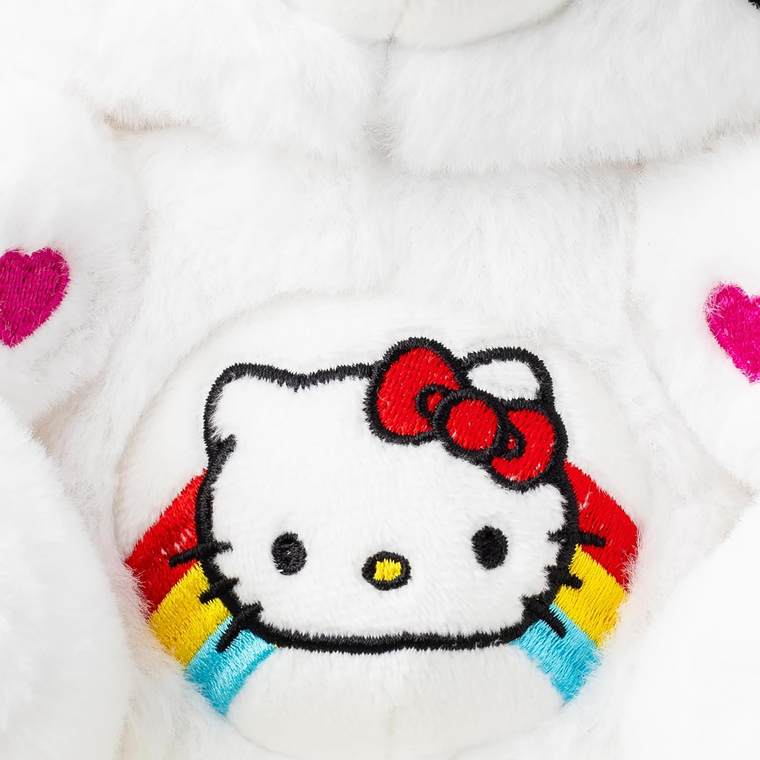 2 Pack 10" Hello Kitty Loves Cheer Bear Plush Toys
