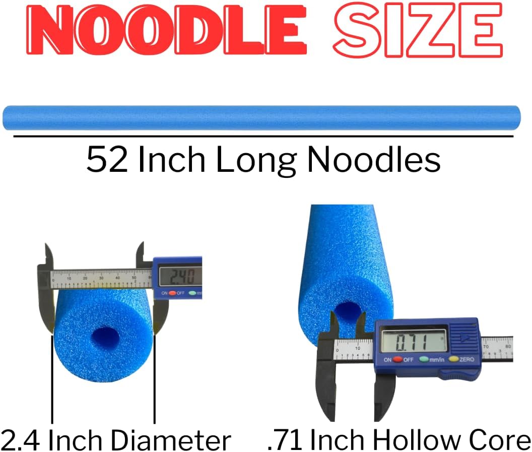 5 Pack 52" Pool Noodles