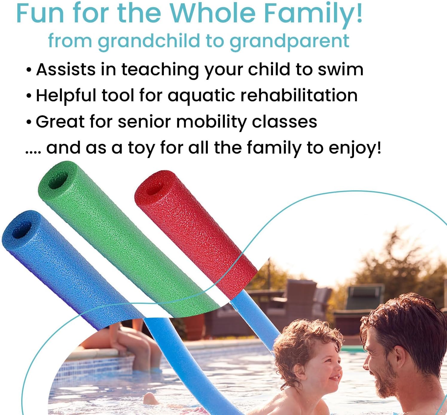 52" Hollow Foam Swimming Surface