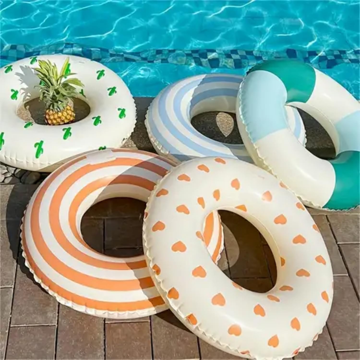 Pool Pontoon Boat for 5-10 Years Old