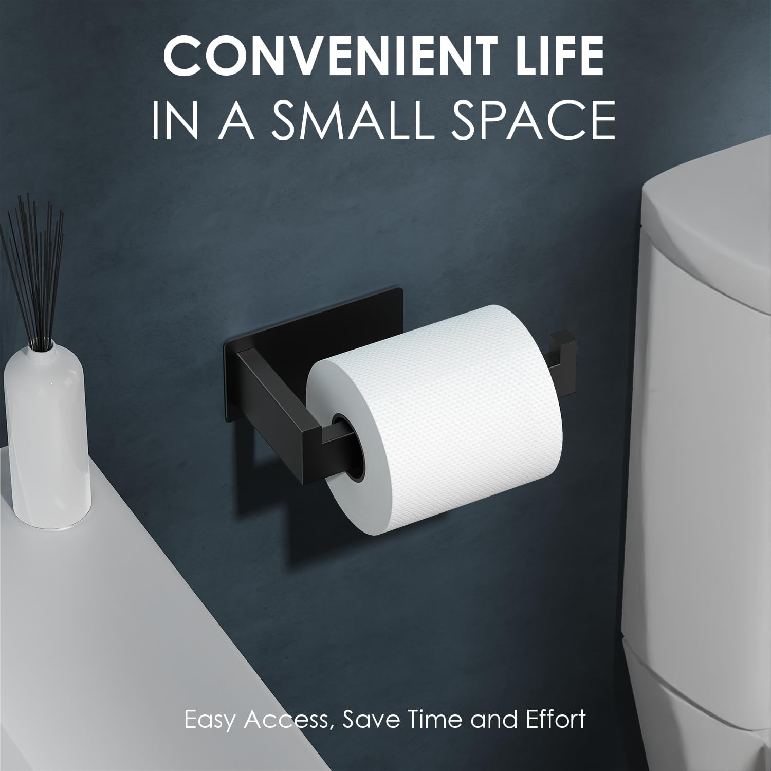 Auxmir Self-Adhesive Toilet Paper Holder