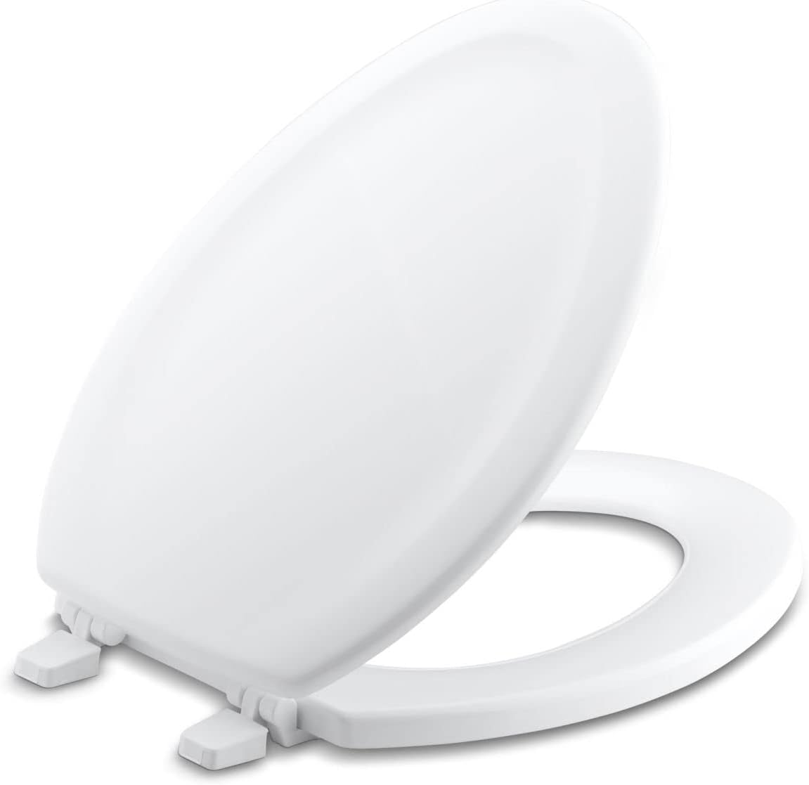Lifty Loo Toilet Seat Handle - Lift more, reduce mess - Easy to use 2-piece set in white