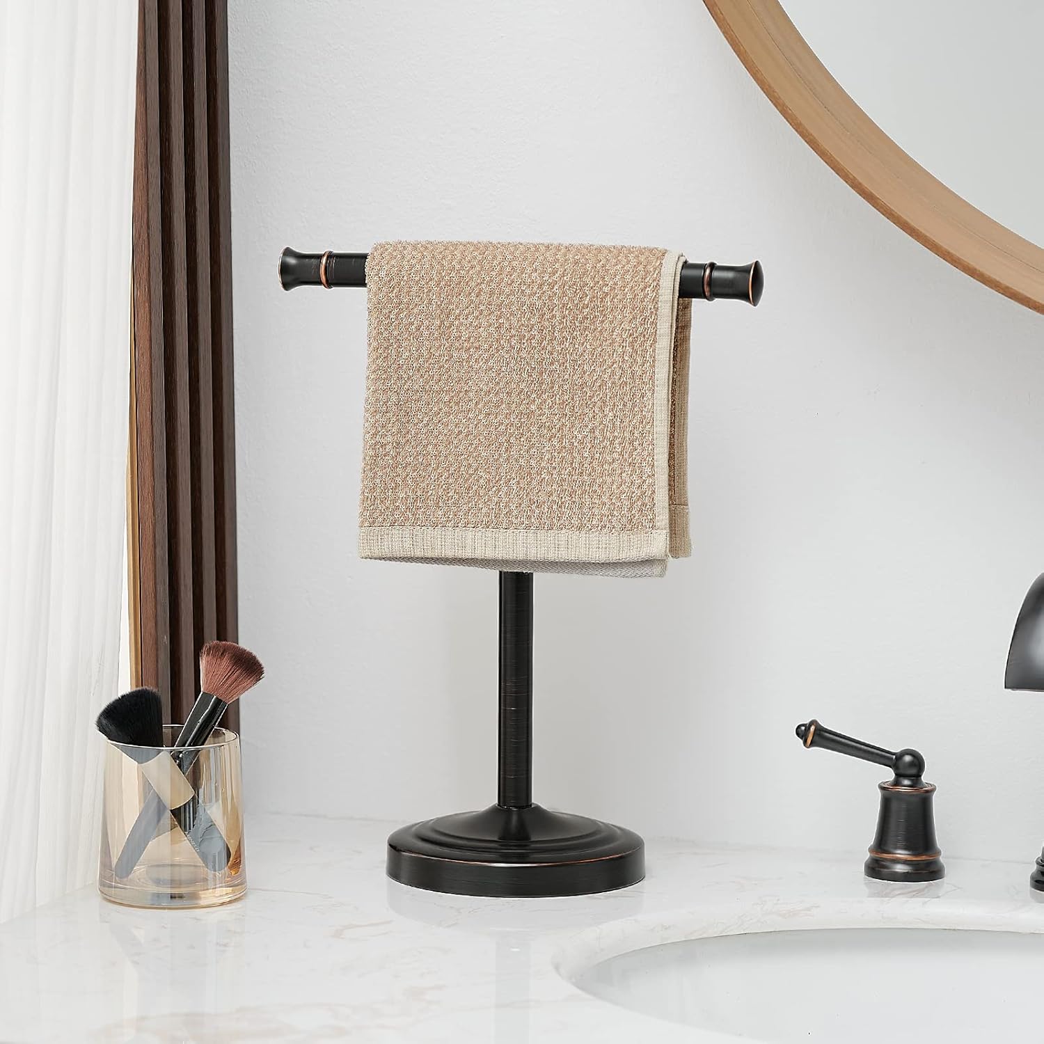 13“ Oiled Bronze Towel Rack