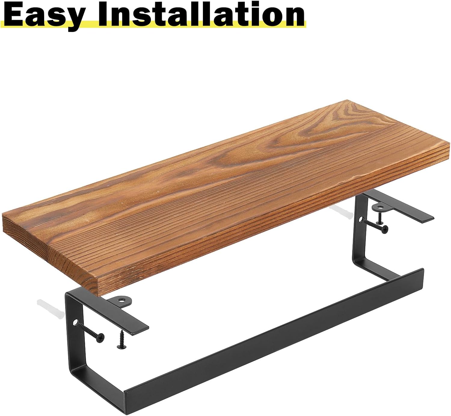 30.48 cm Towel Rack with Shelf