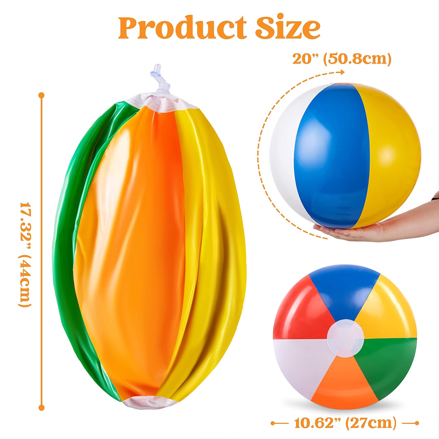 20" Beach Balls