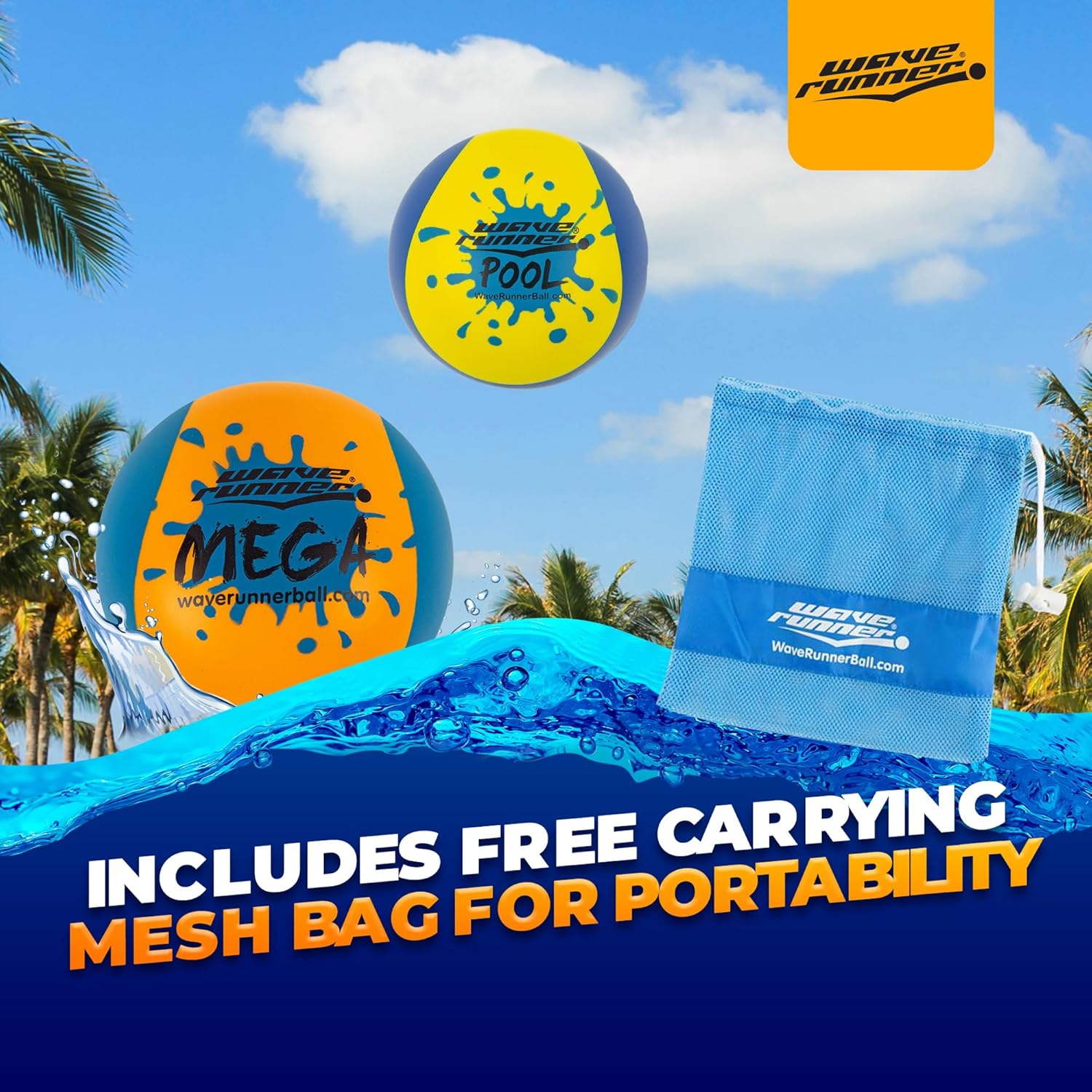 Wave Runner Soft Foam Water Pack Set