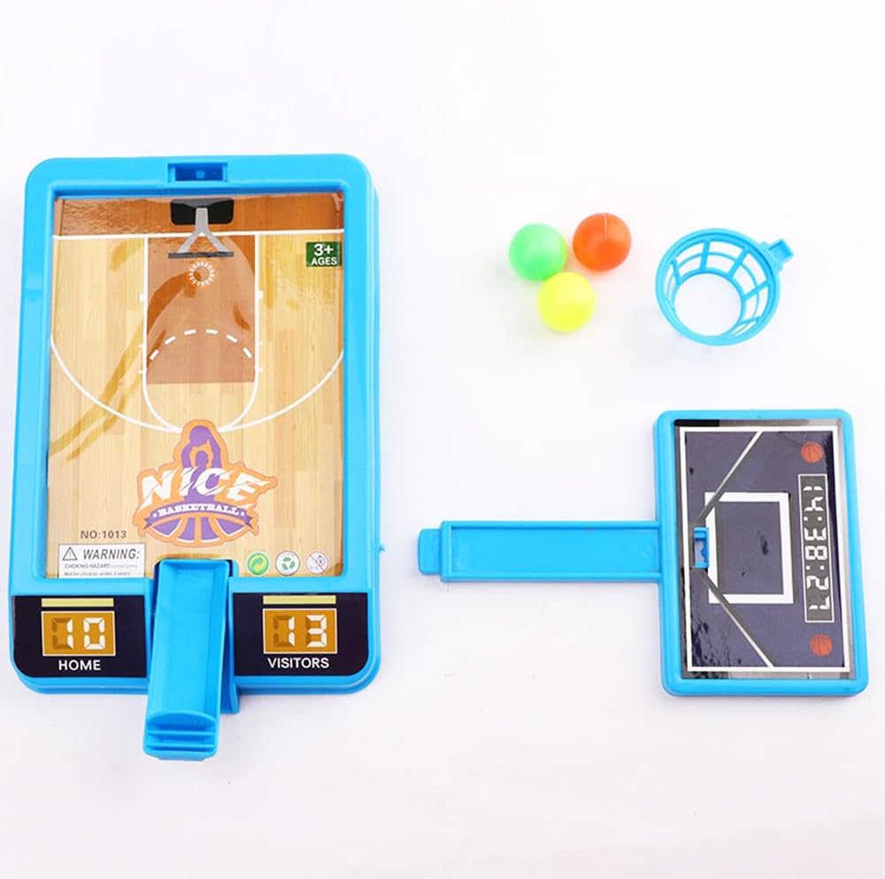 2 Pack Basketball Game Toys, Tabletop Shooting Game