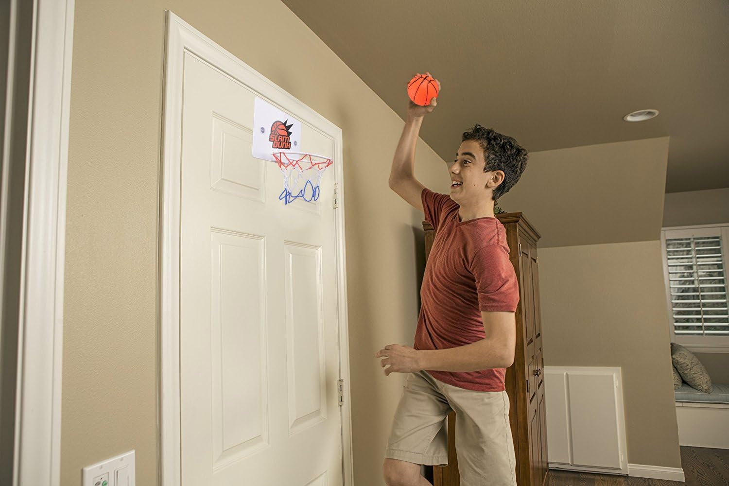 Mini Basketball Stress Reducing Game, Home Decor