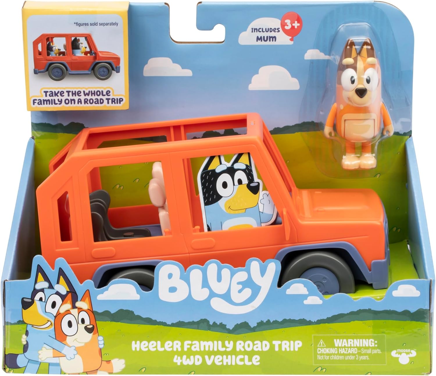 Family Road Trip 4WD Car