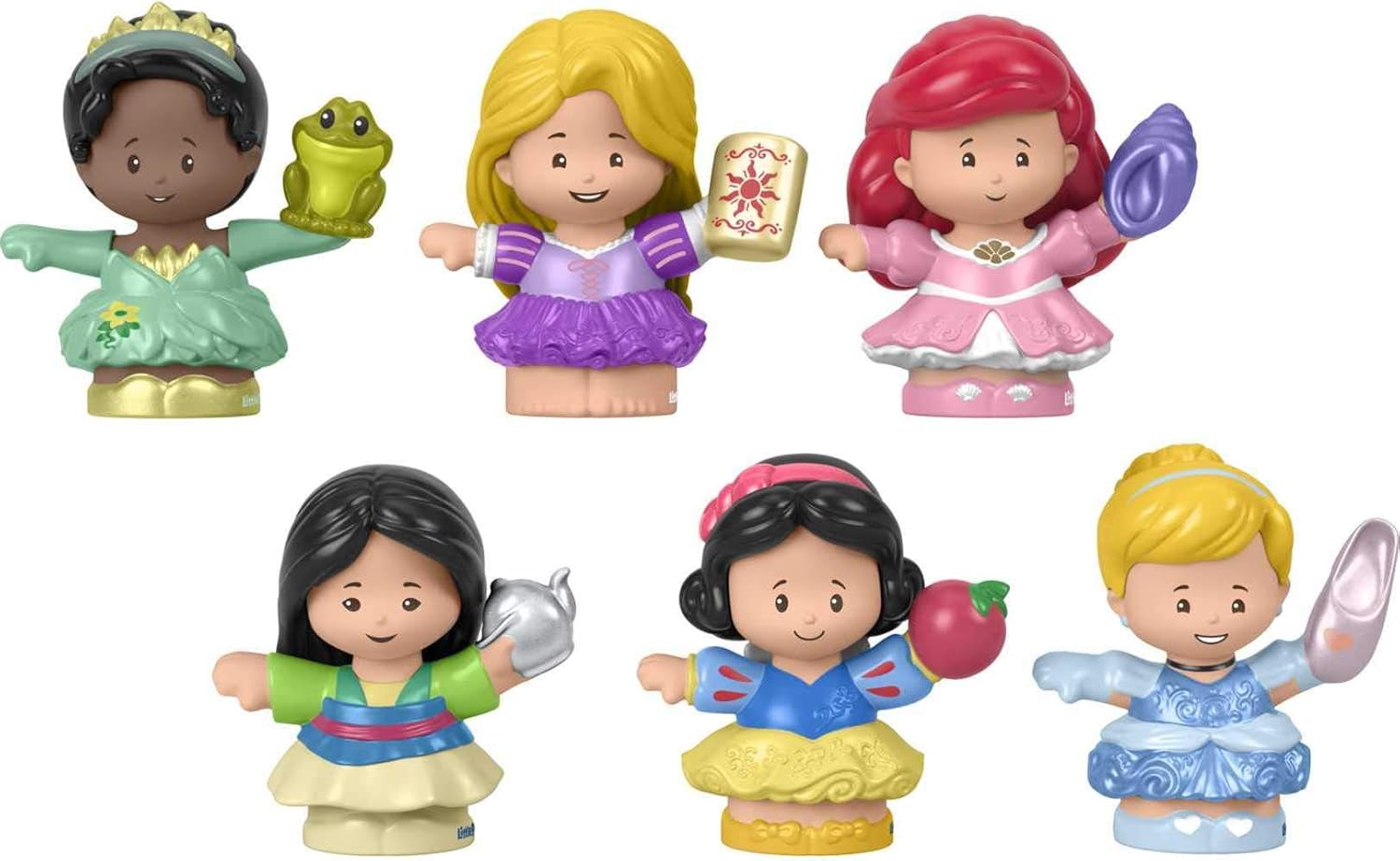 Little People Disney Princess Set, 6 Dolls