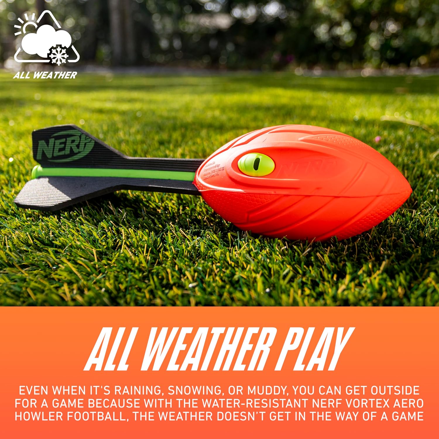 Vortex Aero Howler Foam Ball, Long Distance Soccer Ball