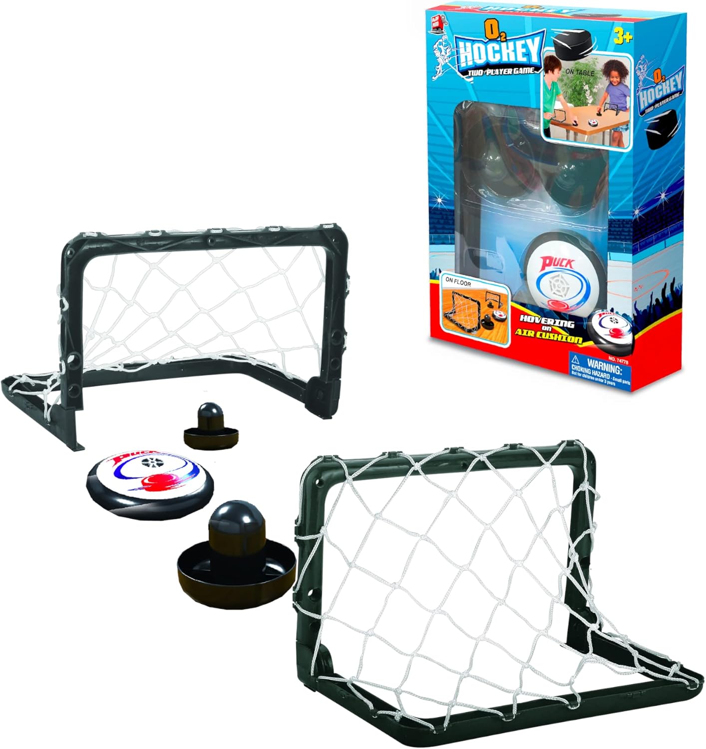 Tabletop Field Hockey Game Set, Portable Sports Game