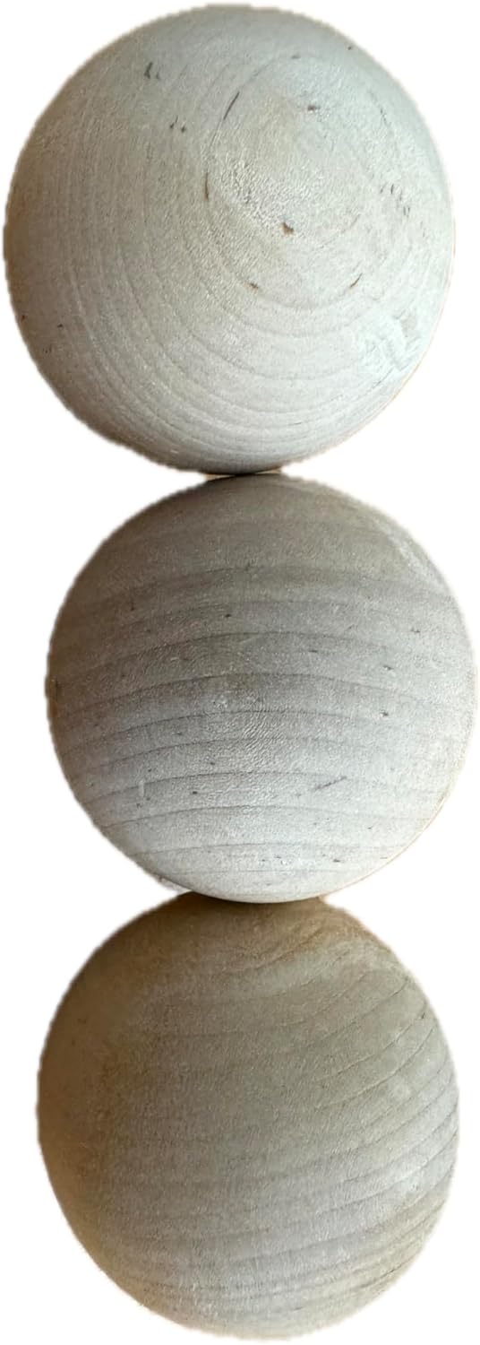 Field Hockey Paste Ball, Unfinished Hardwood Floor Training Ball