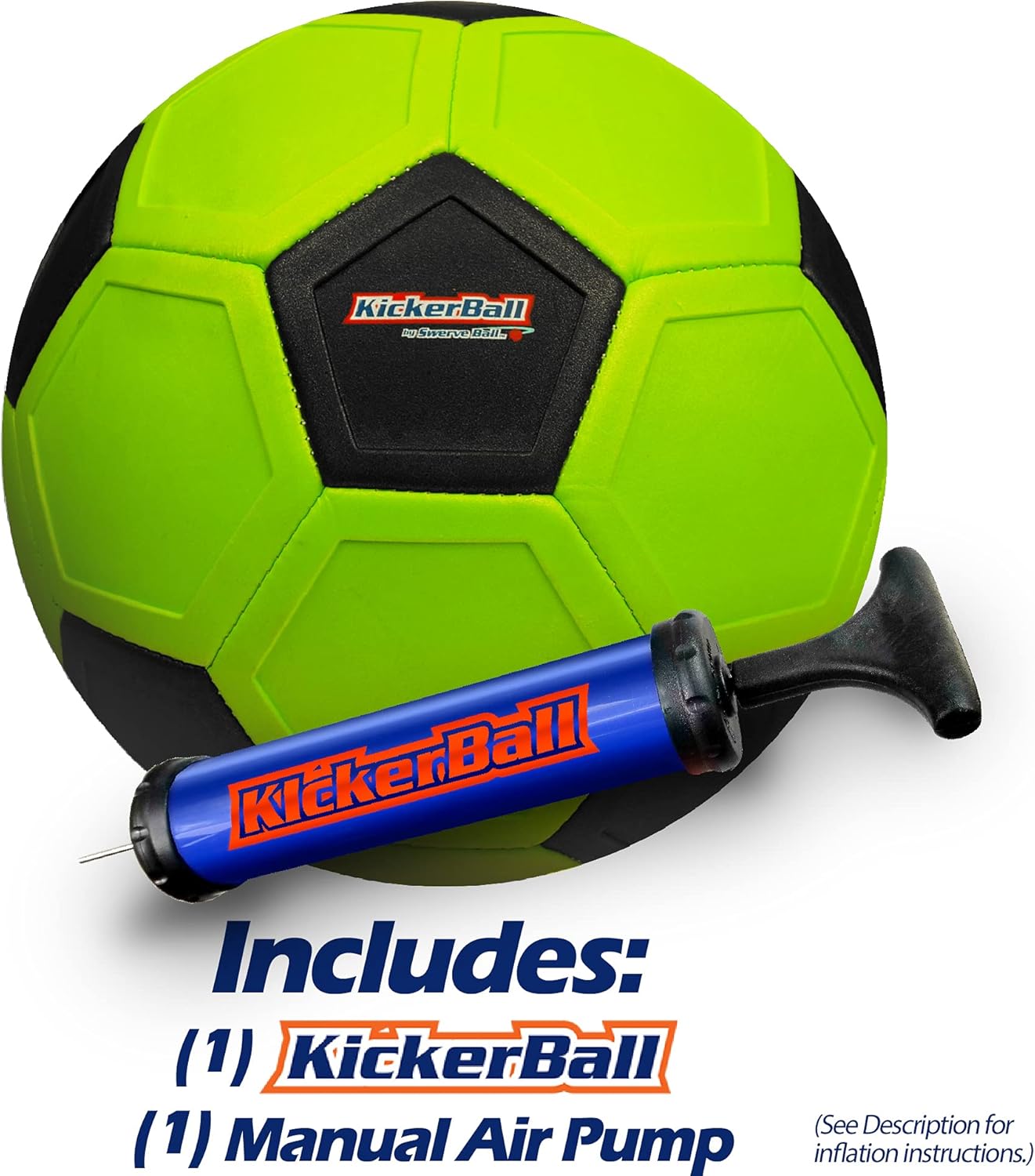 Kickerball Swerve and Curve Soccer Ball, Special Panels