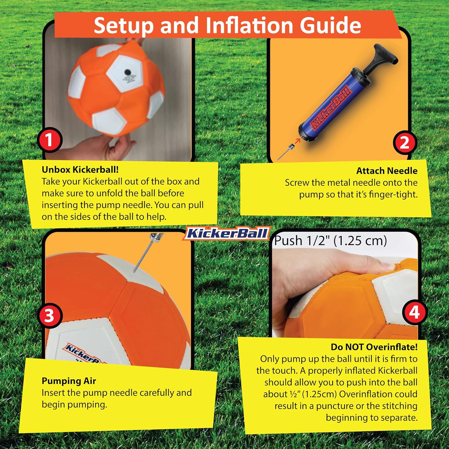 Kickerball Swerve and Curve Soccer Ball, Special Panels