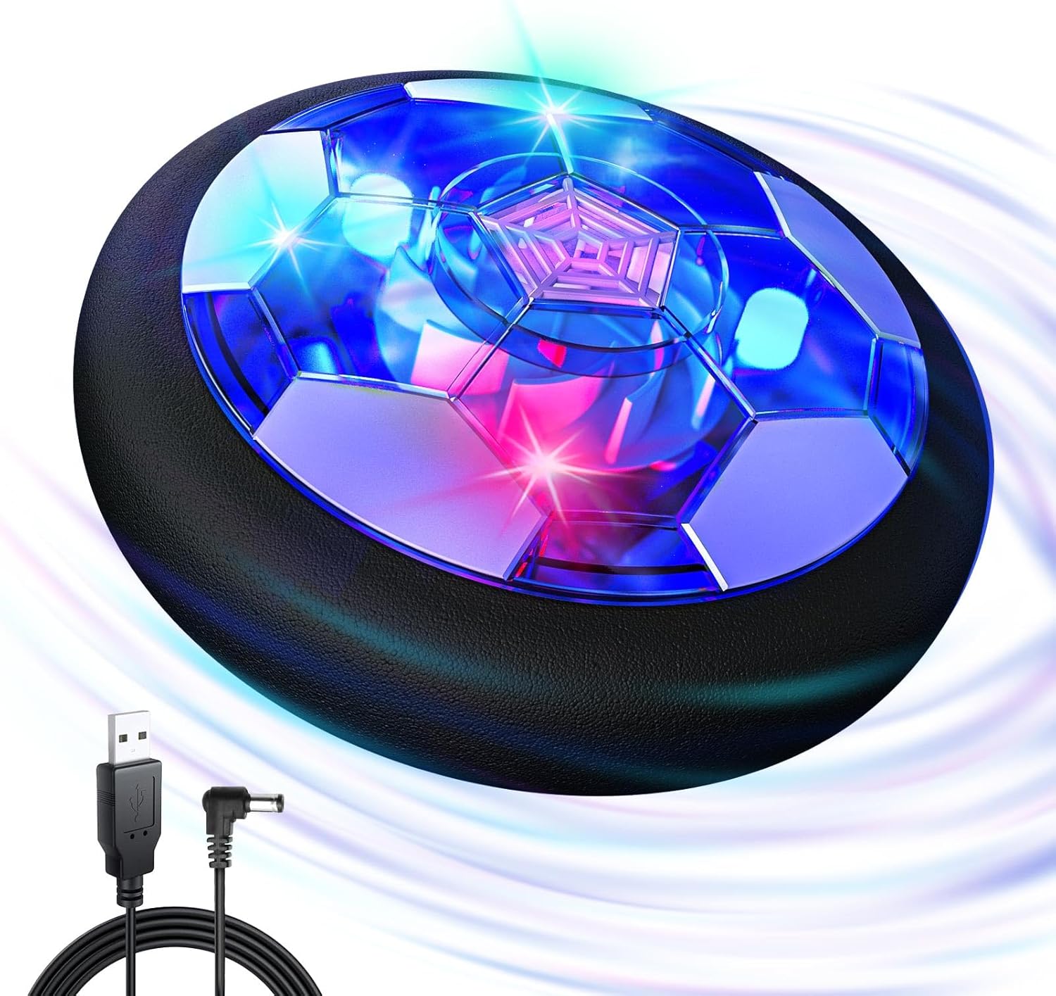 Levitating Soccer Ball, Rechargeable Air Levitating Soccer Ball