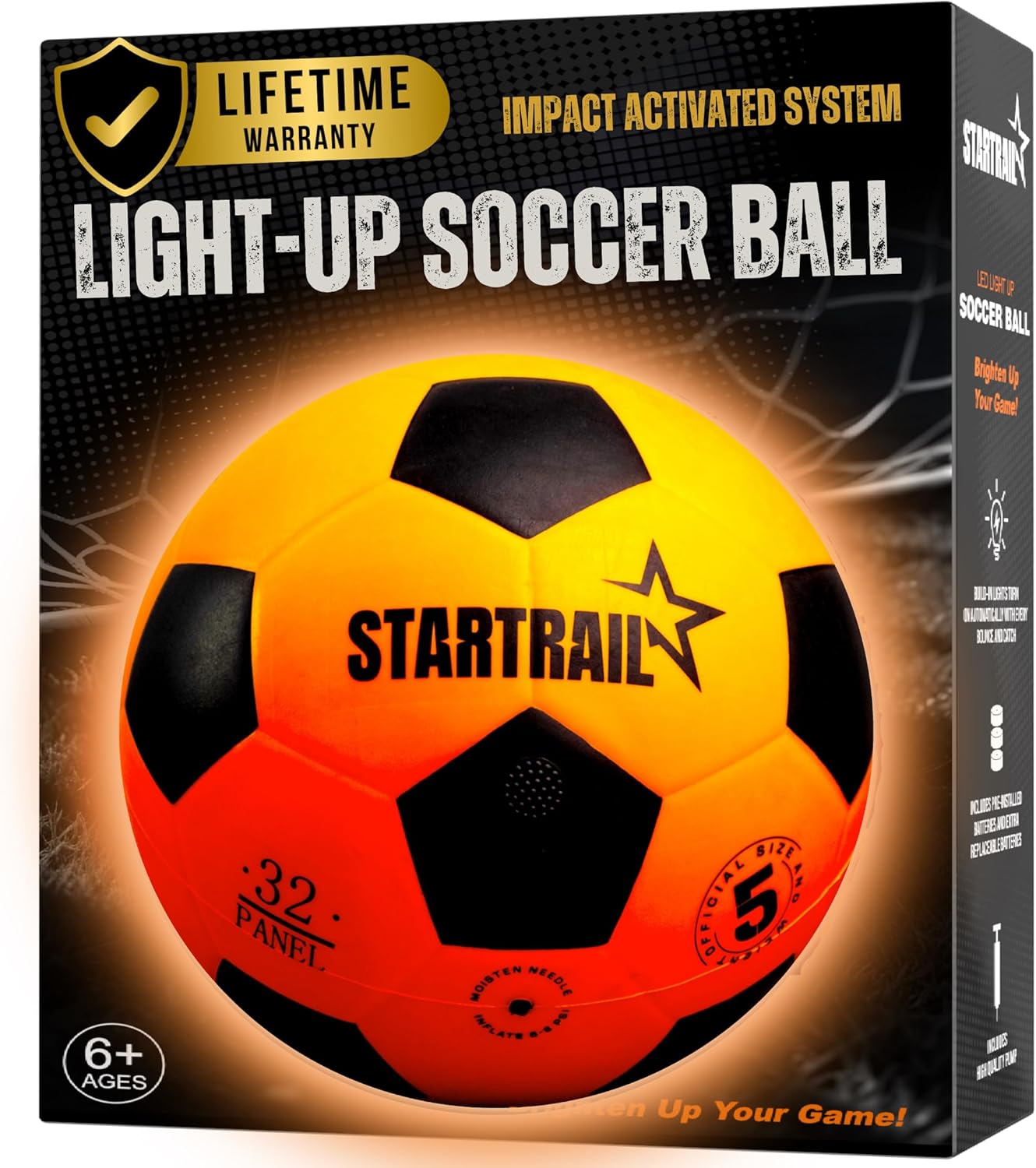Glow Soccer Ball, Glow in the Dark Soccer Ball