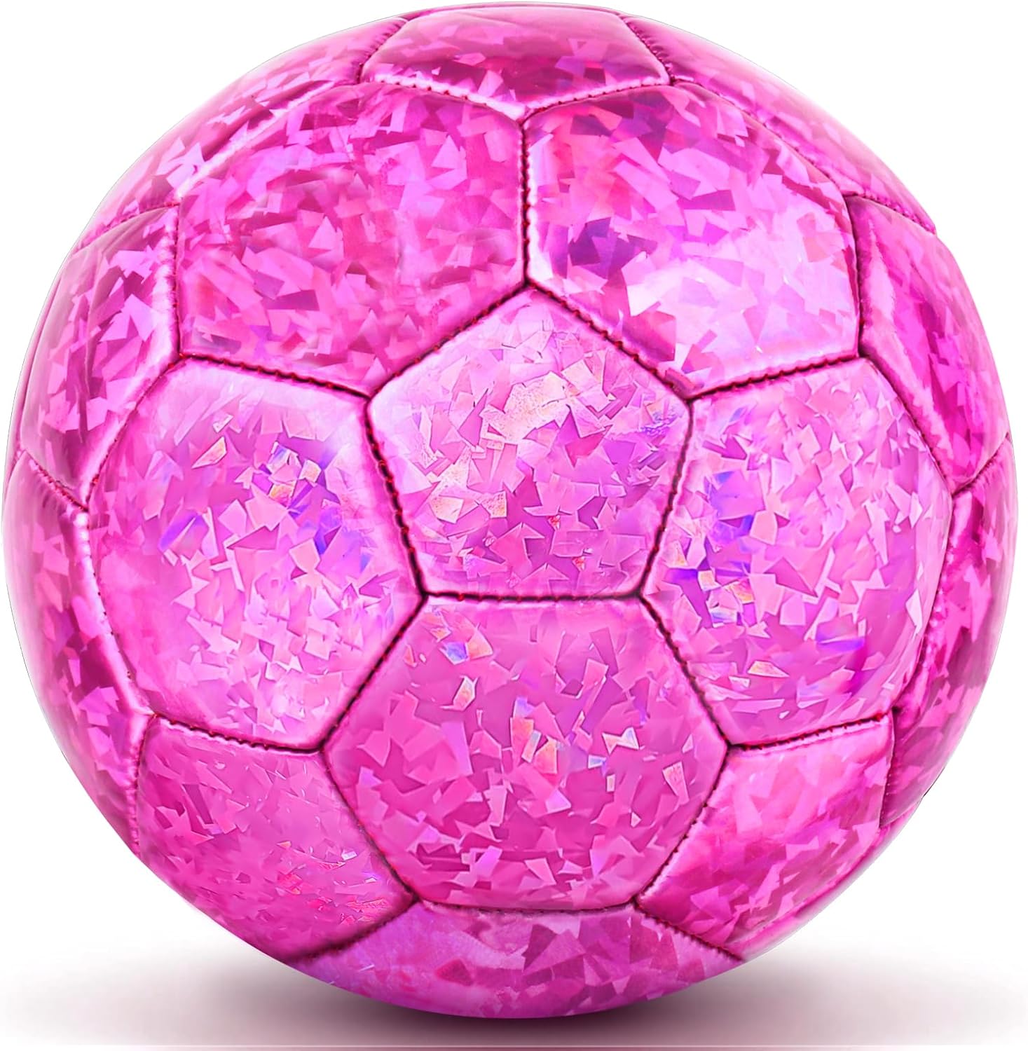Pink Mini Soccer Ball #2, PVC Backyard Outdoor Toys