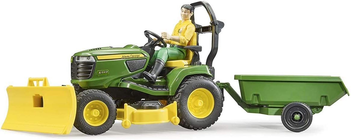 Bworld lawn tractor w/trailer & gardener
