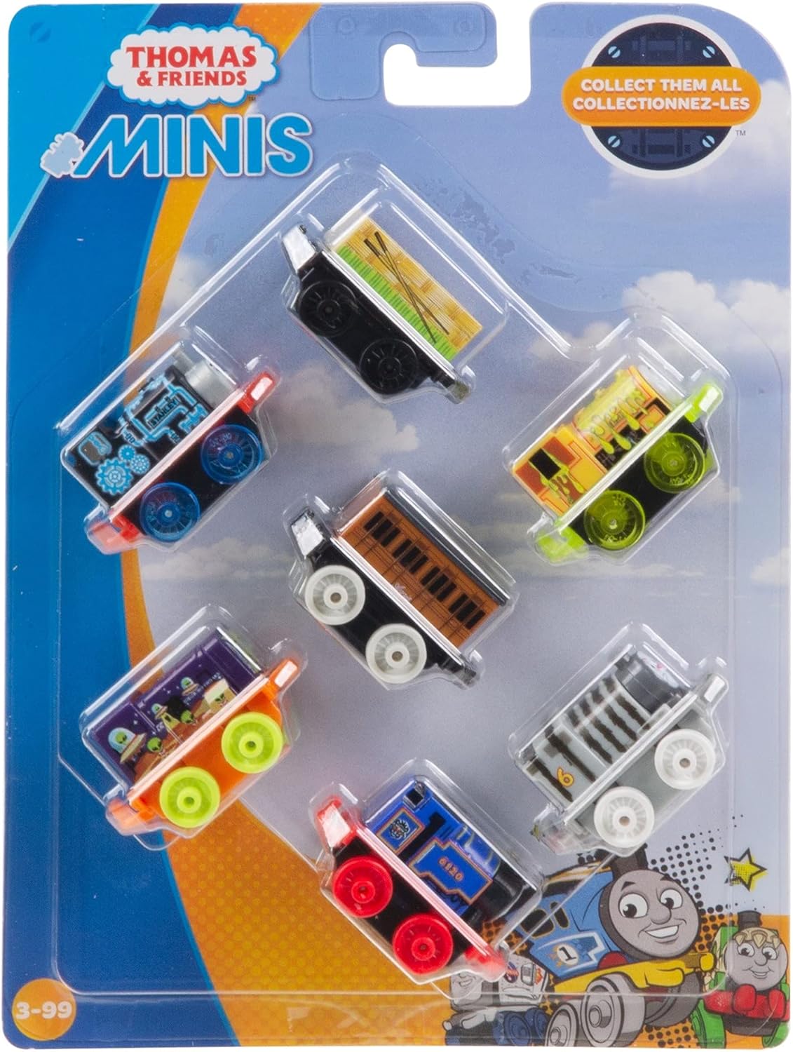 6 Pack Thomas & Friends Fisher-Price Mini Toys