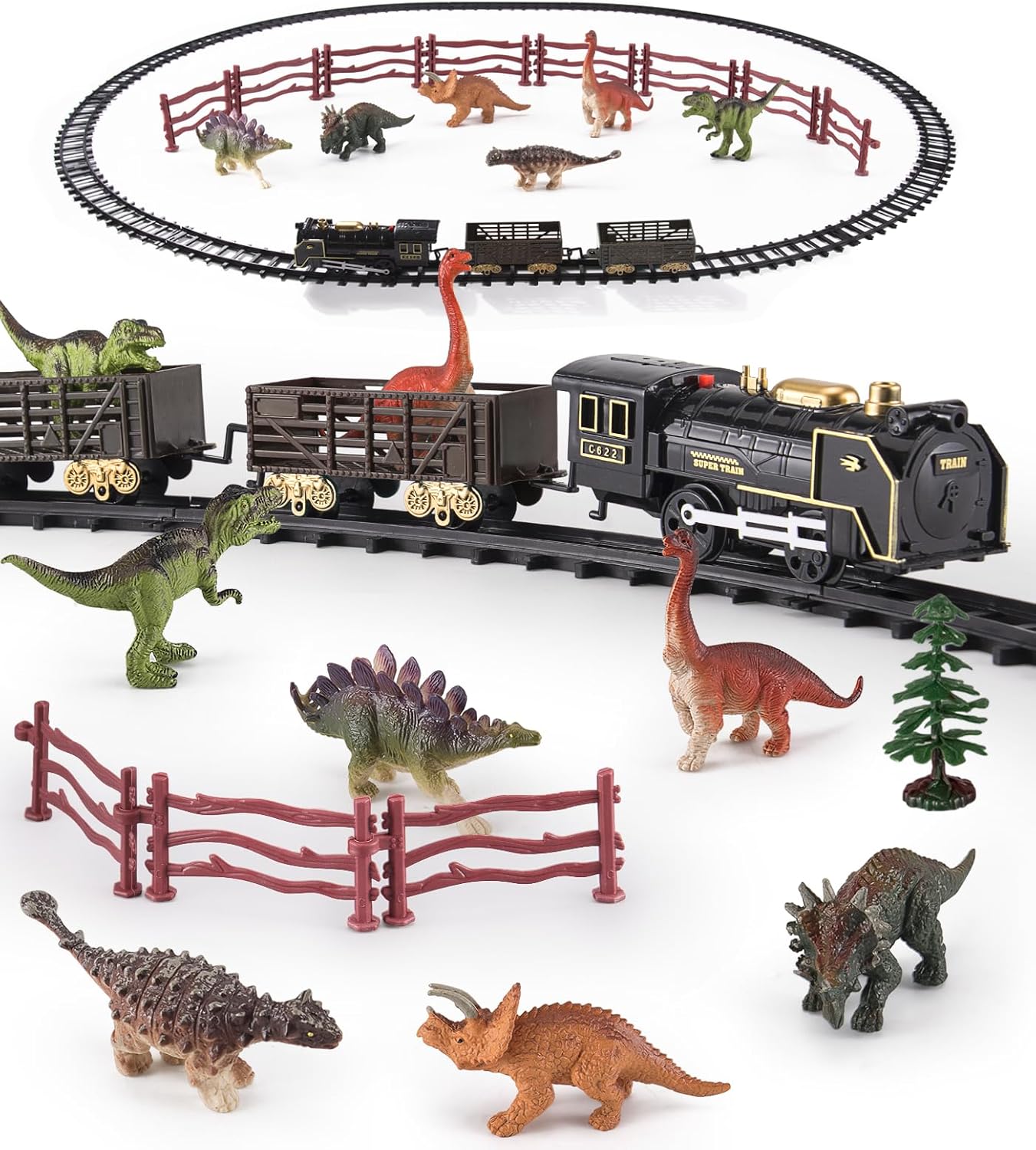 Wildlife Train Set, Electric Train