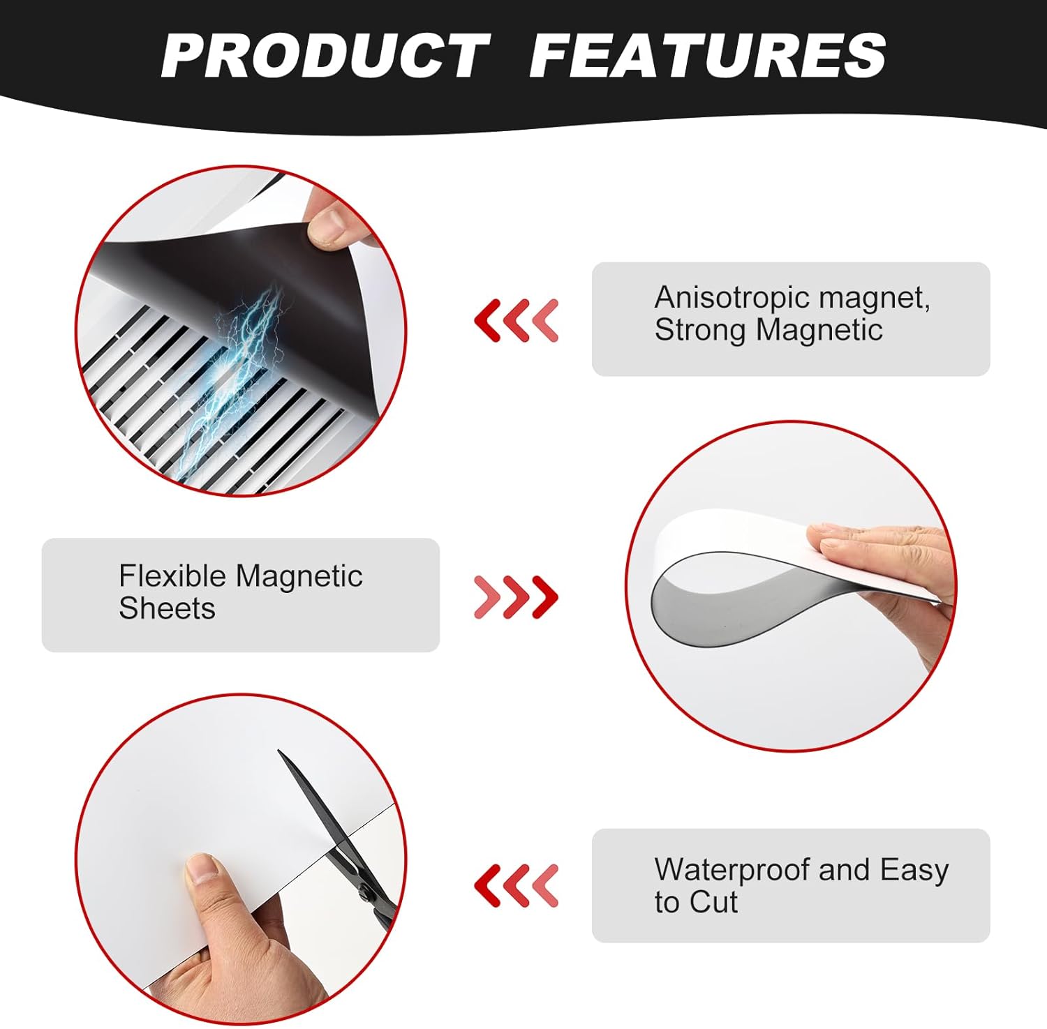 2 Pack 5.5"x12" Magnetic Vent Covers
