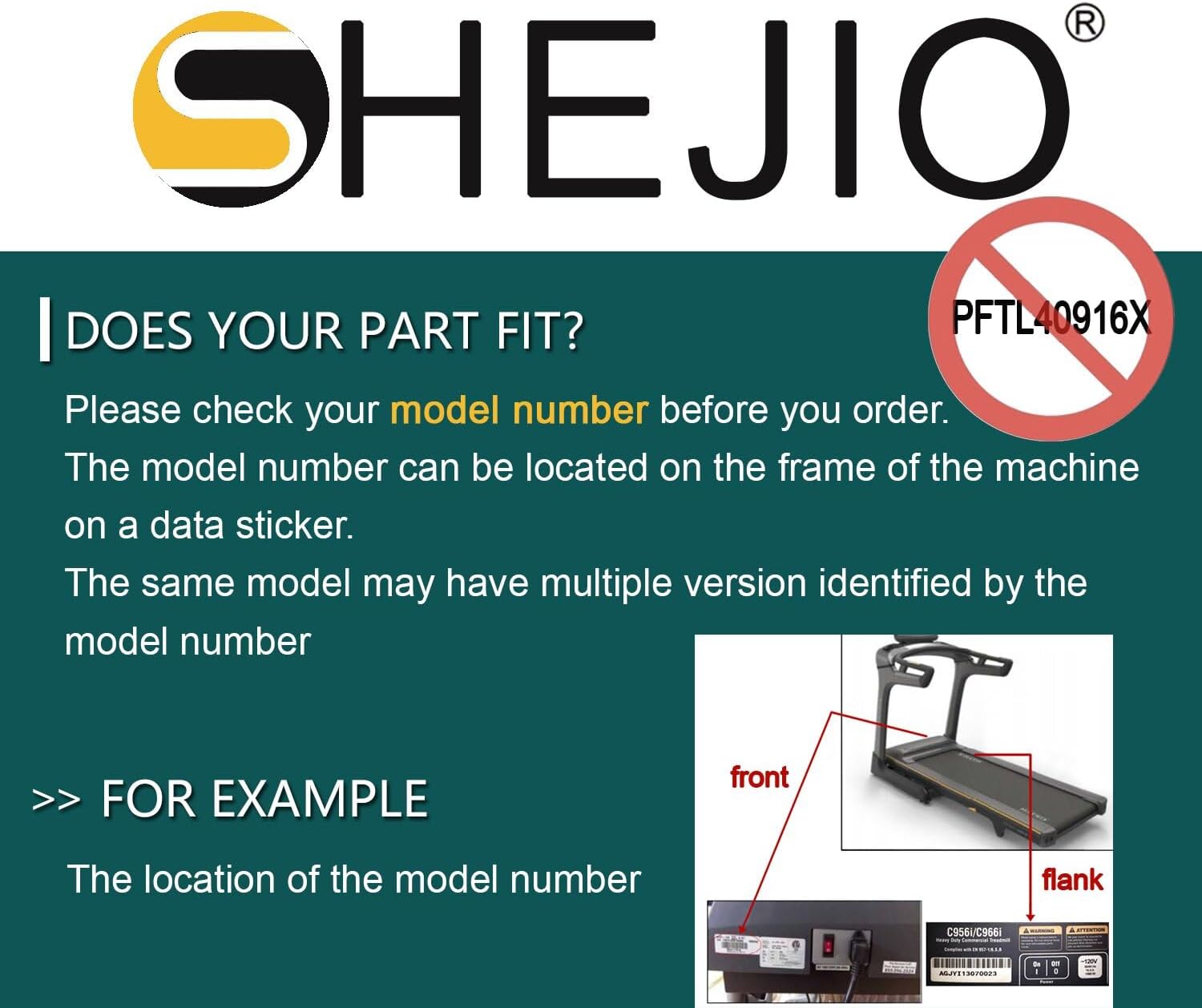 Treadmill Walking Belt Compatible with Proform Treadmill