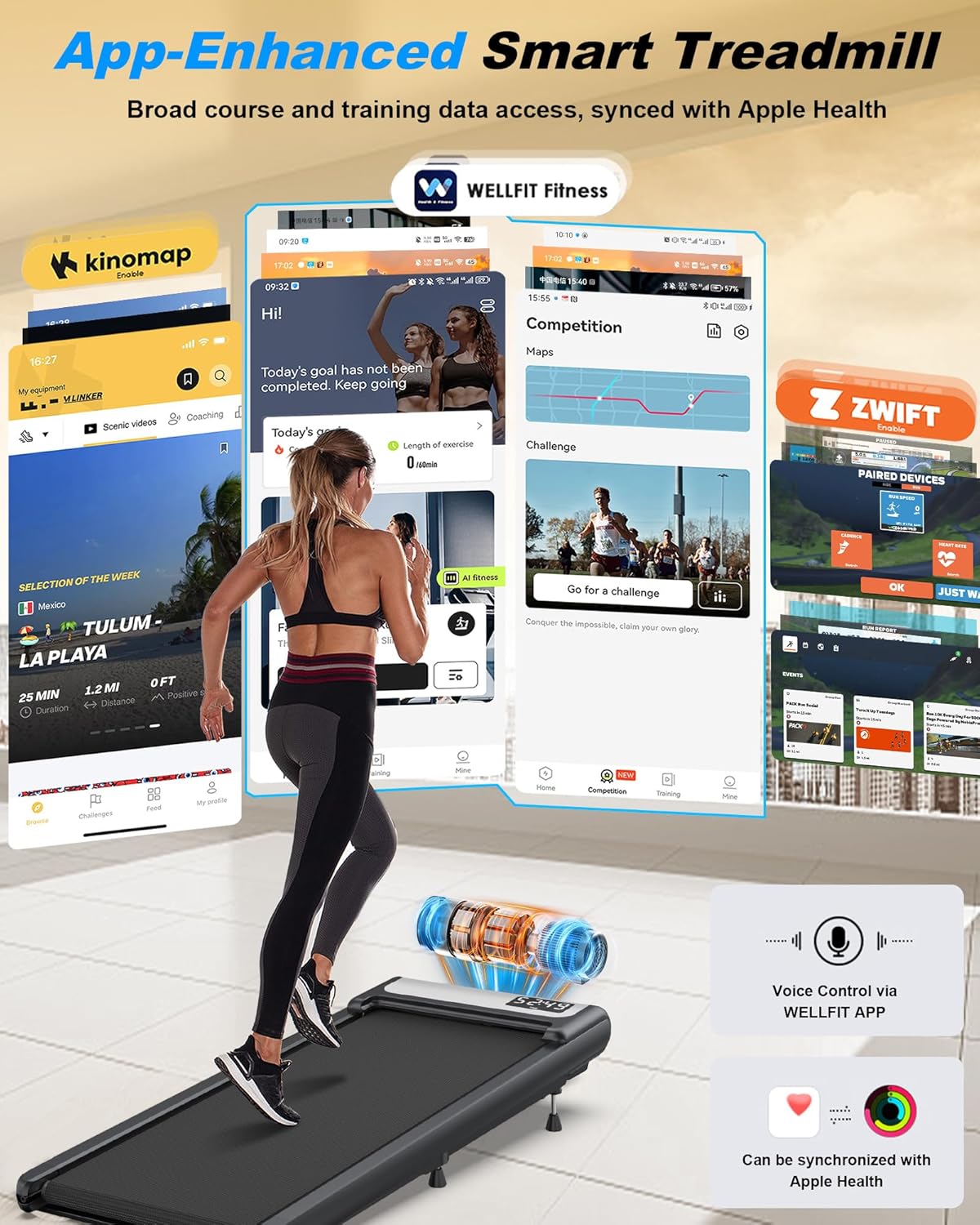 Smart Walking Pad Treadmill
