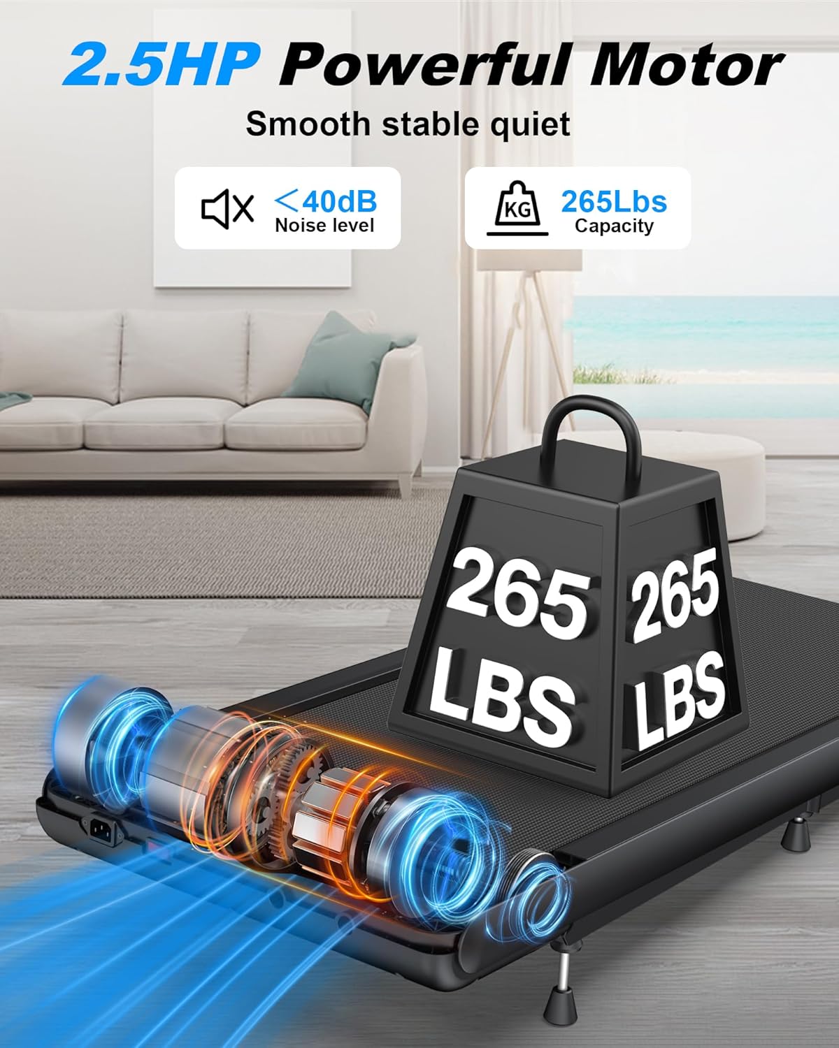 Smart Walking Pad Treadmill