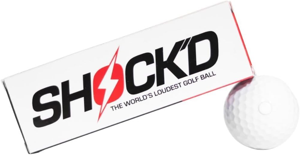 3 Sleeves Novelty Golf Balls