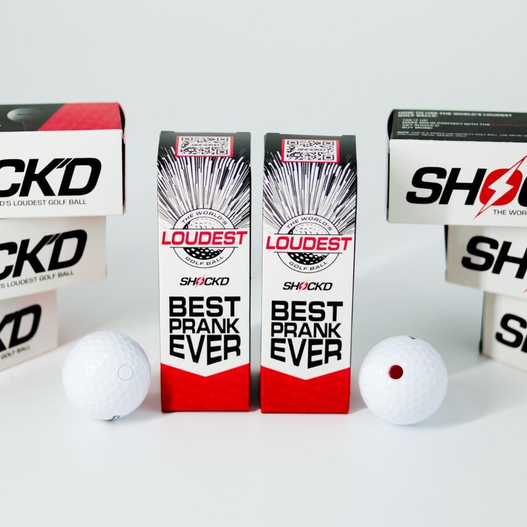 3 Sleeves Novelty Golf Balls