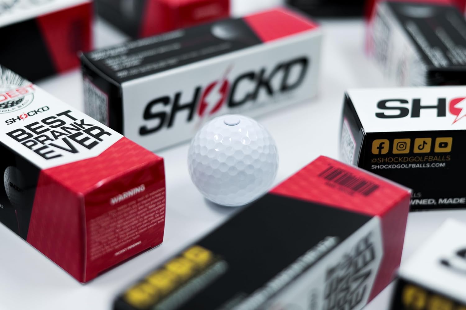 3 Sleeves Novelty Golf Balls