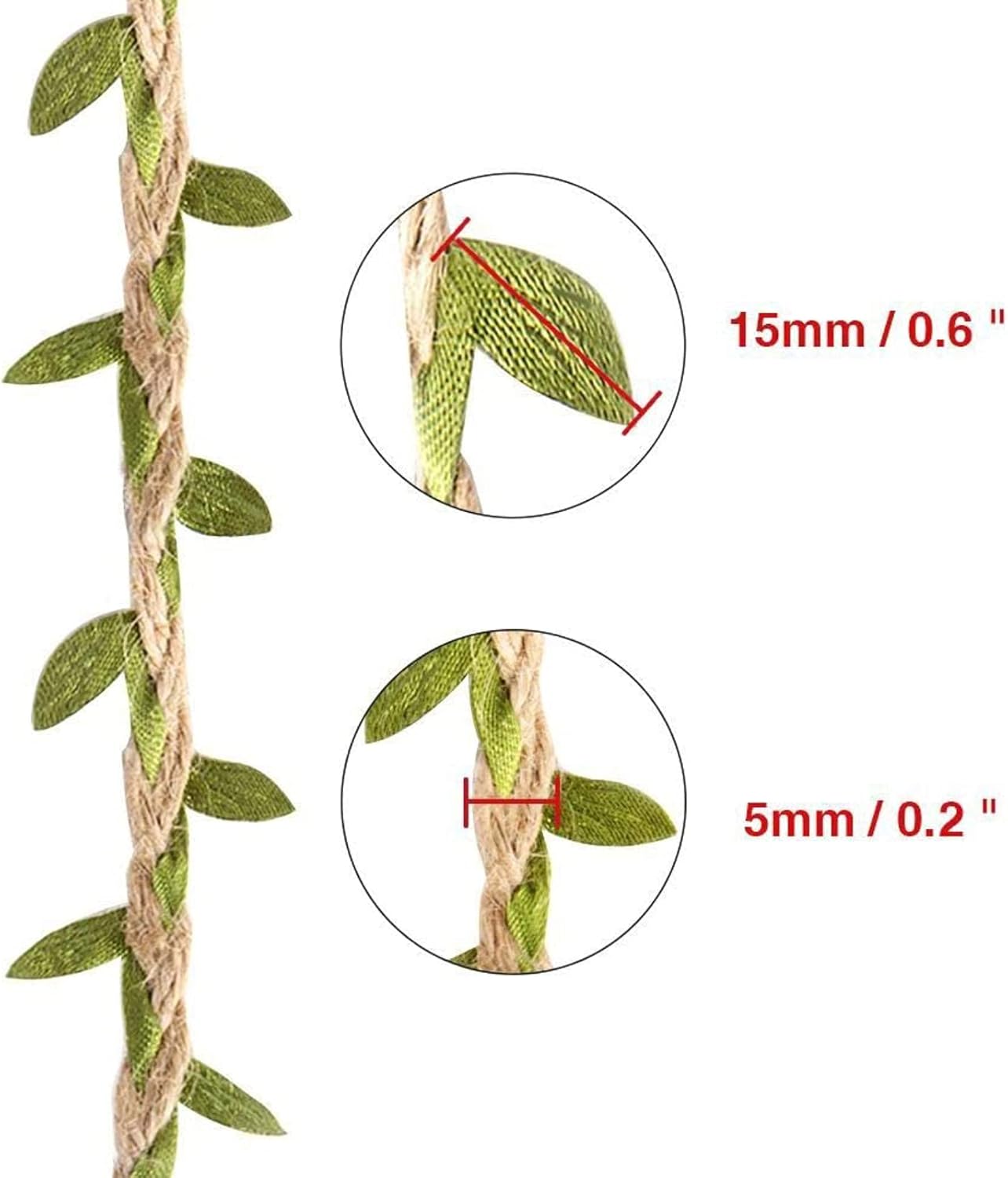 2mm 33 ft Natural Sisal Rope