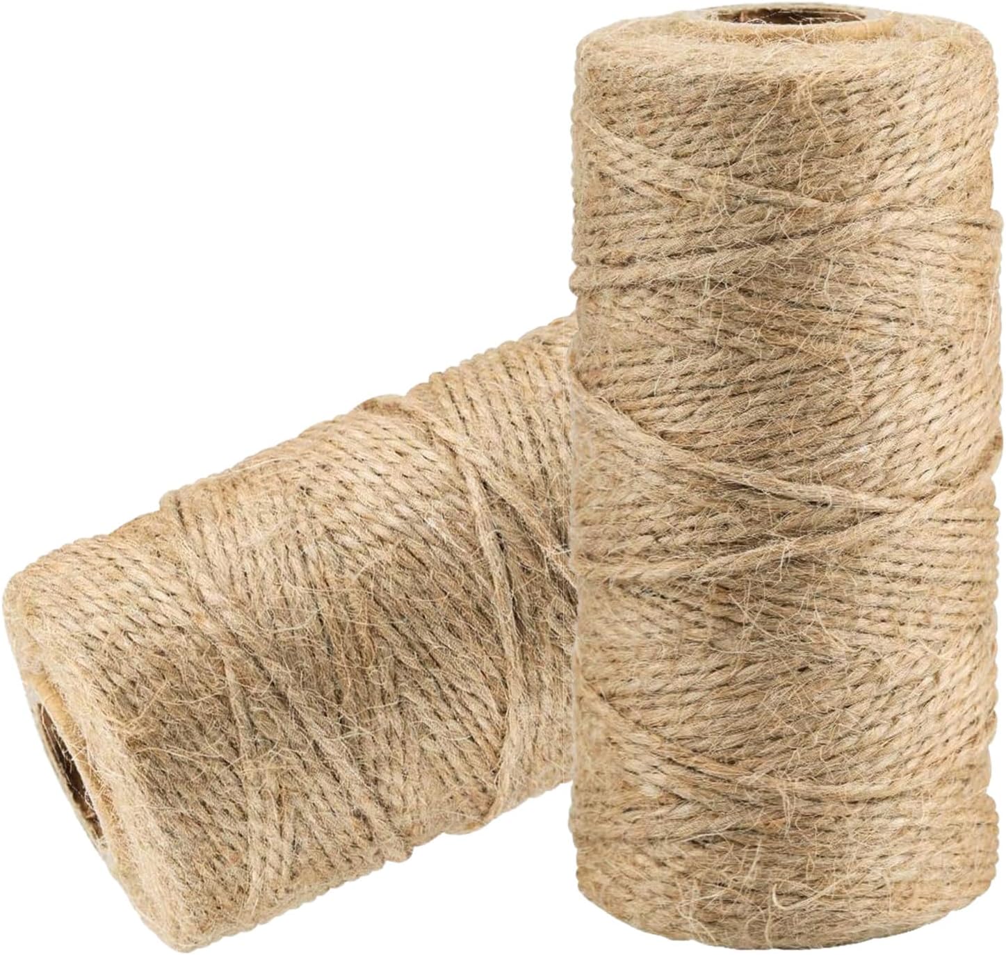 2 Rolls 2mm 656 ft Natural Craft Rope