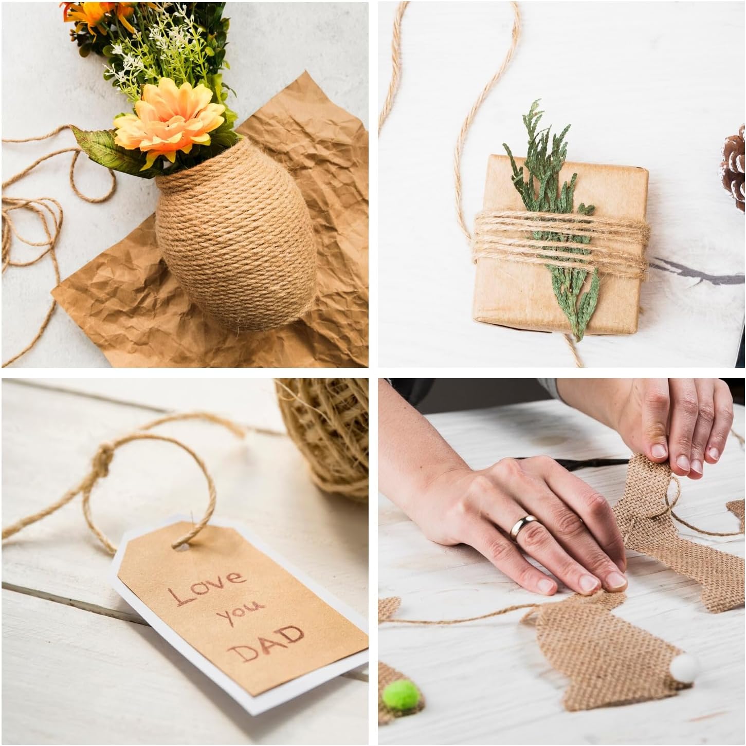 6mm 166ft Jute Rope