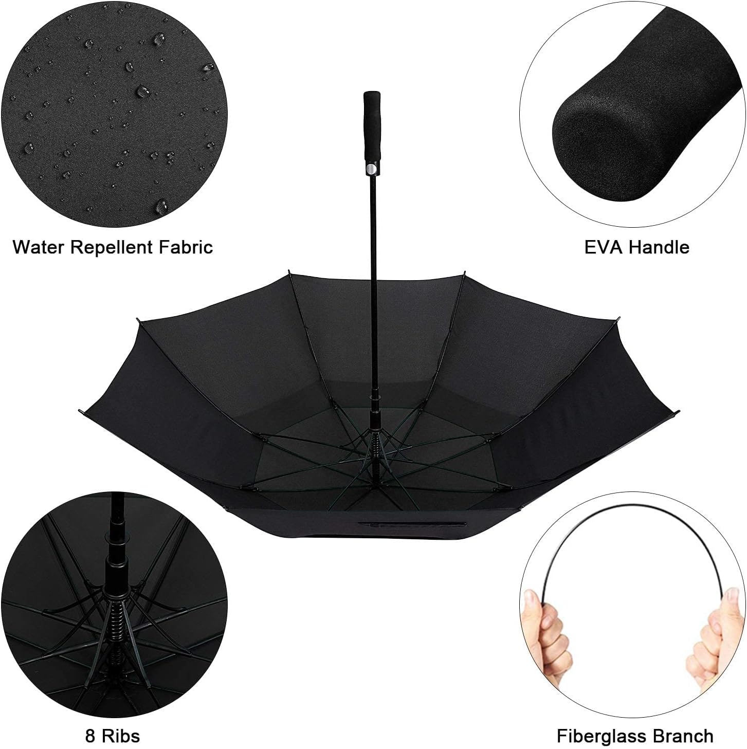 68" Prospo Golf Umbrella