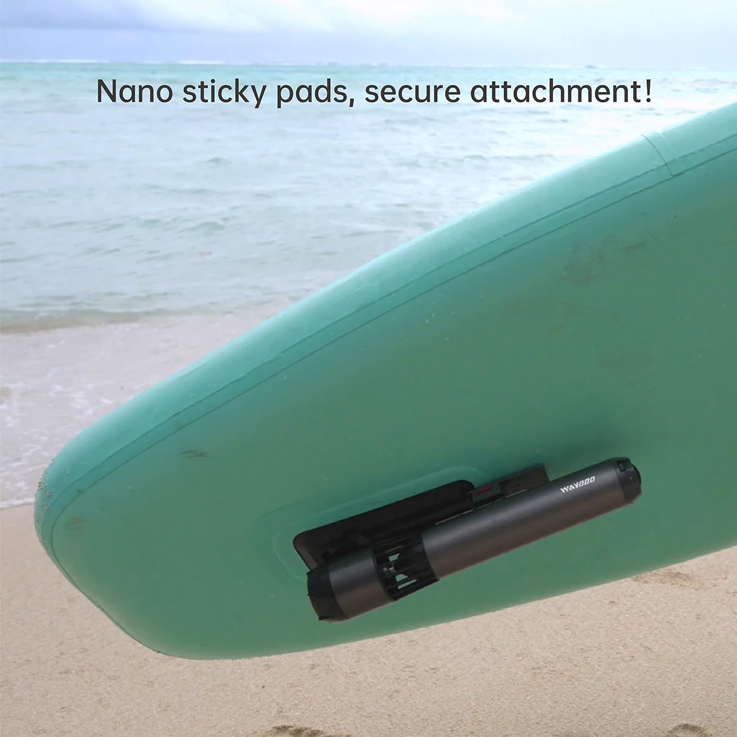 Water Scooter for SUP Boards, Compact, Portable