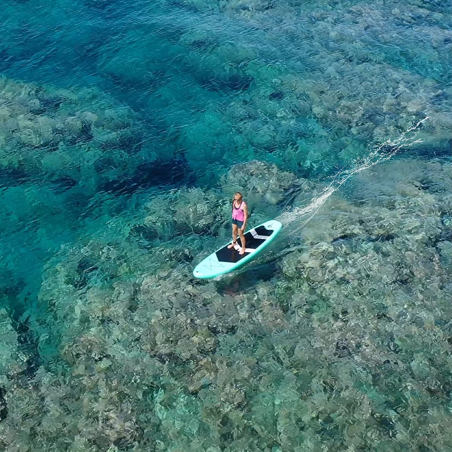 Water Scooter for SUP Boards, Compact, Portable
