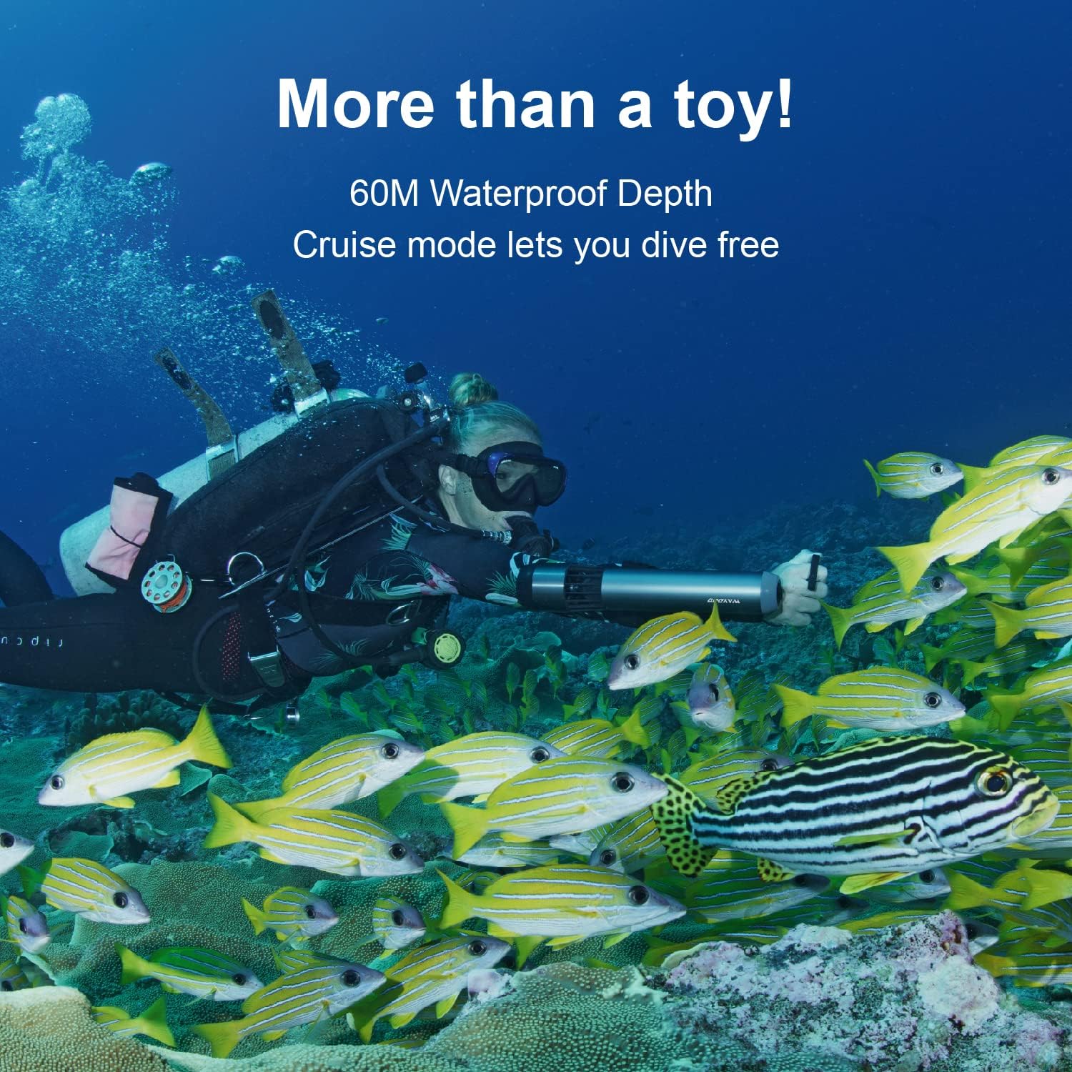 2-Pack Underwater Scooter with Accessory Kit